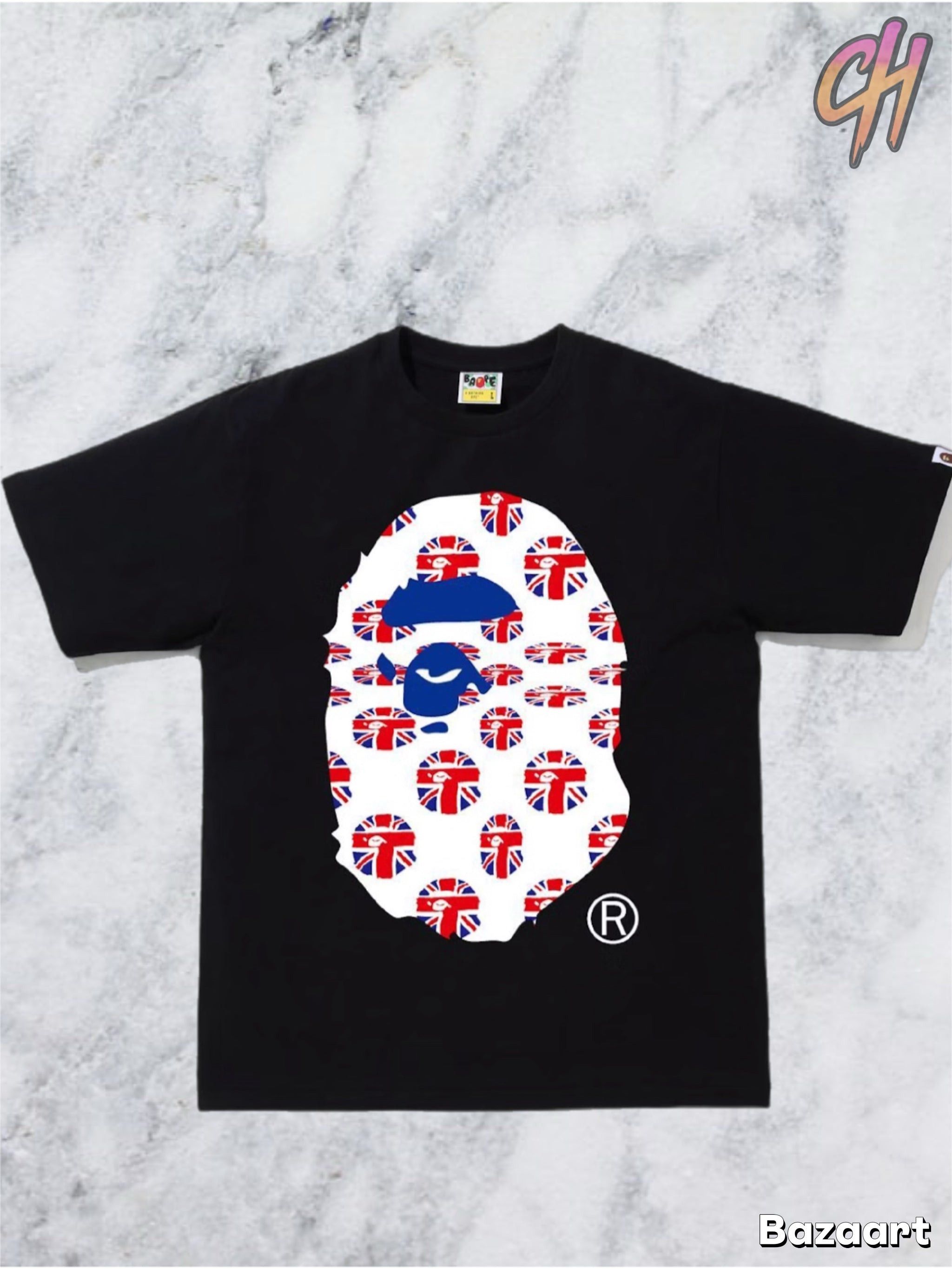 Bape London Union Jack Black T-Shirt Small Size US S / EU 44-46 / 1 - 1 Thumbnail