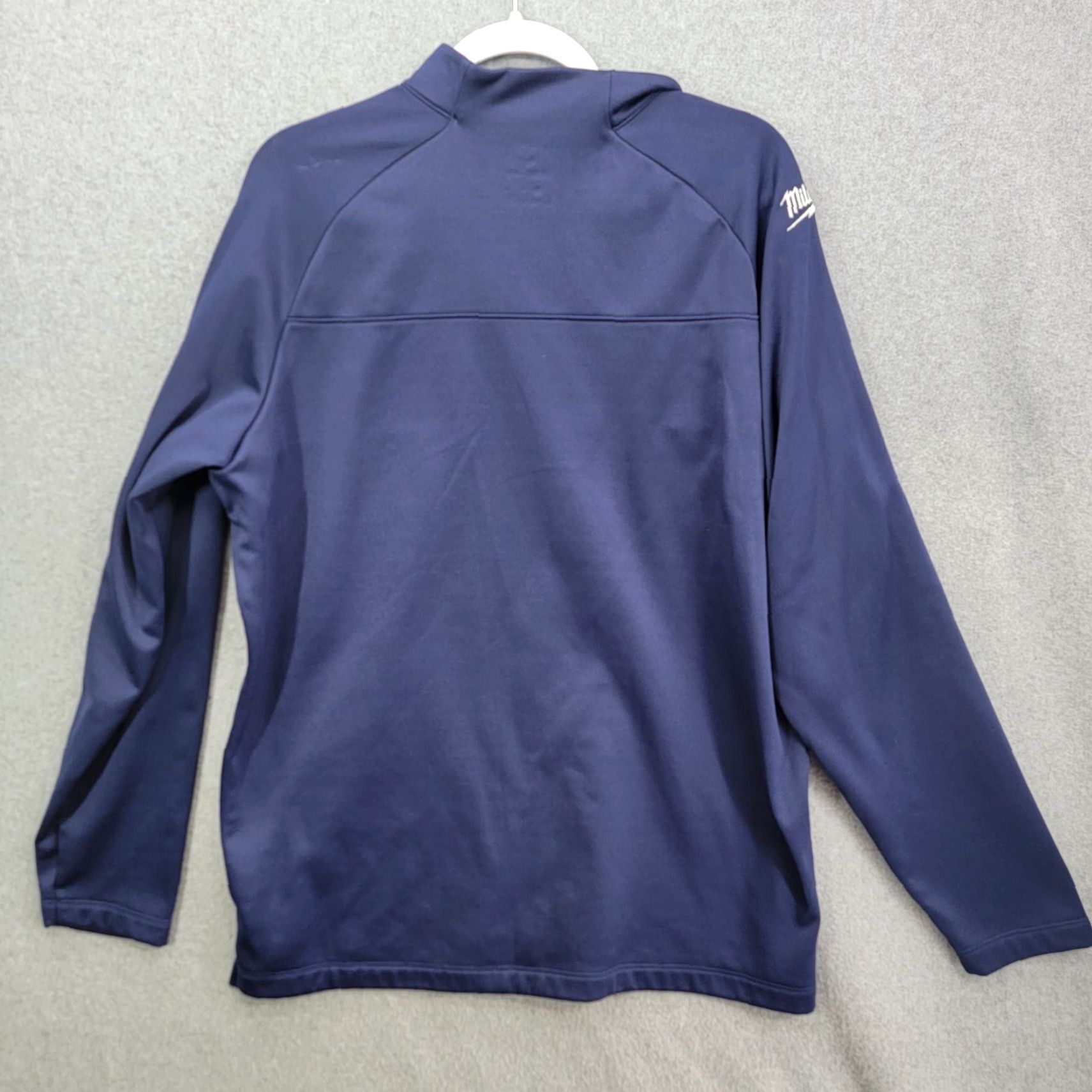 Nike Nike Dri-Fit Pullover Shirt Mens Medium Blue 1/4 Zip Long Sleeve Milwaukee Golf Activewear Size US M / EU 48-50 / 2 - 4 Thumbnail