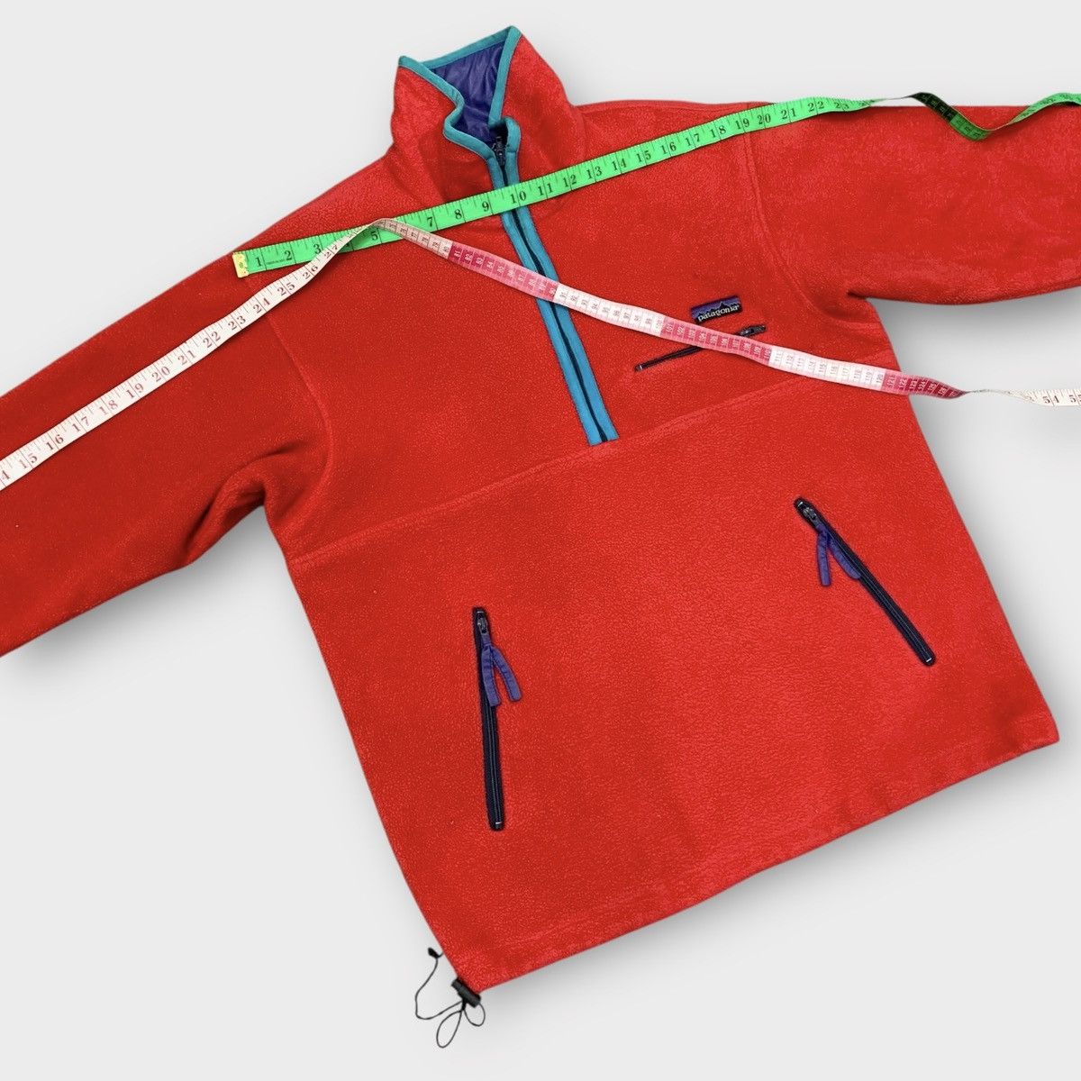 Patagonia VINTAGE 90s PATAGONIA GLISSADE HALF ZIP NYLON FLEECE JACKET Size US M / EU 48-50 / 2 - 7 Thumbnail