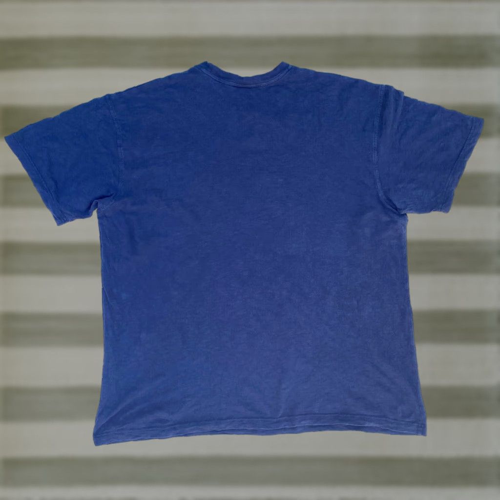 Nike VINTAGE Nike Sportswear Boston T-Shirt Mens 2XL Blue Cotton Short Sleeve Crew Neck 2000s Logo Sports Mens Size US XXL / EU 58 / 5 - 1 Thumbnail