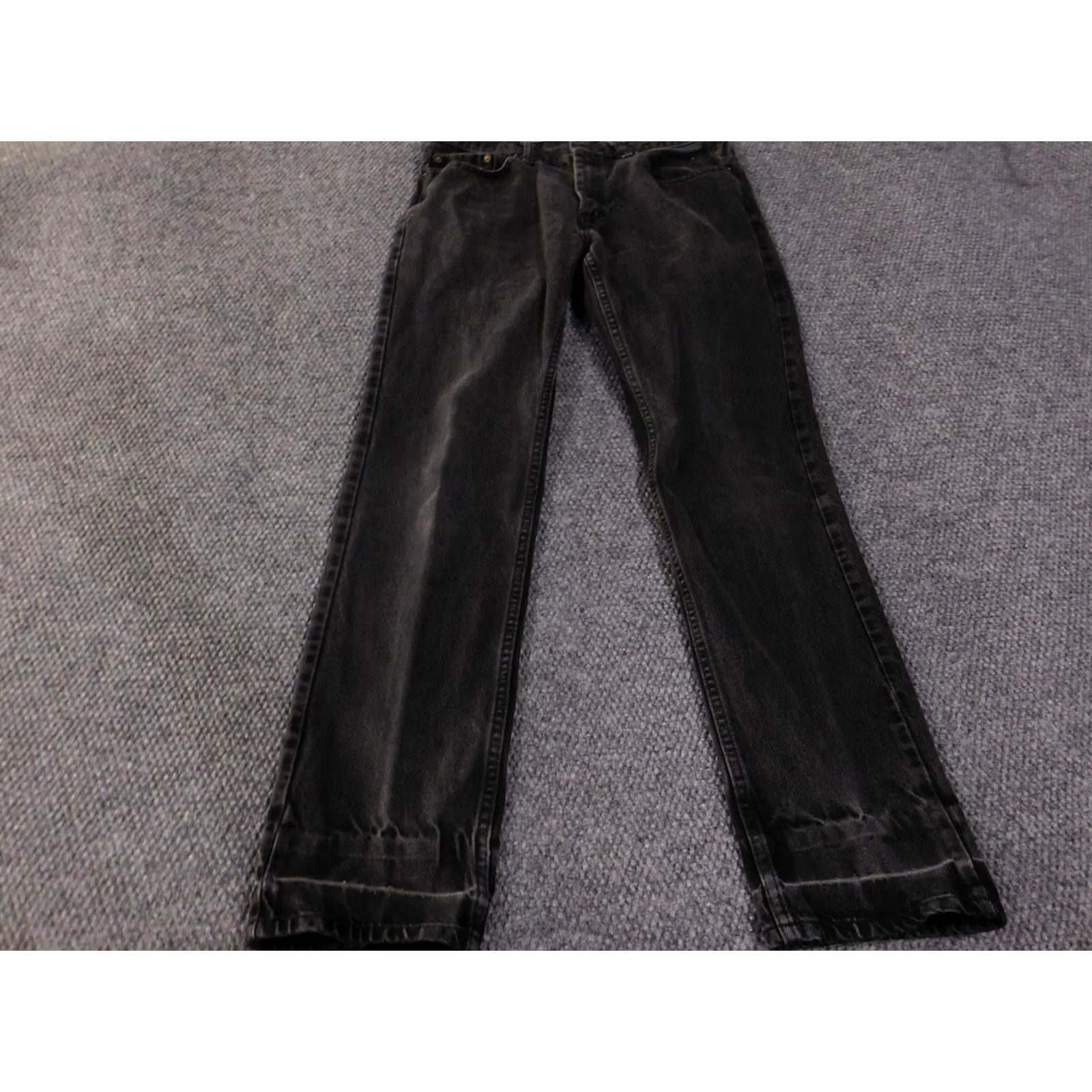 Vintage Urban Pipeline Jeans Mens 31x34 Black Faded Denim Straight Leg Distressed Casual Shirt? Size US 31 - 2 Thumbnail