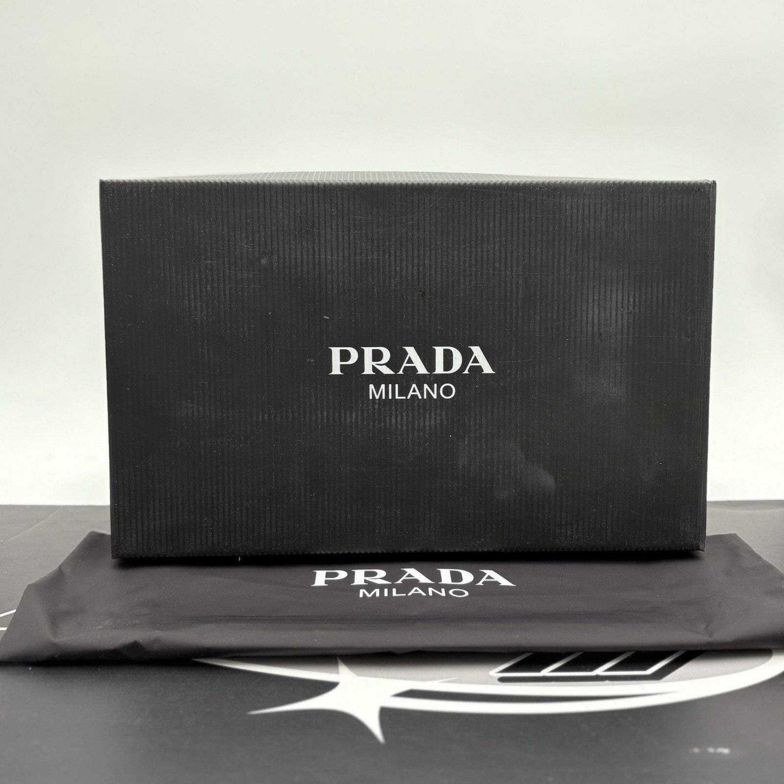 Prada Prada Downtown Low Leather ' Bianco Cedro ' | WORN ONCE! Size US 9 / EU 42 - 15 Thumbnail