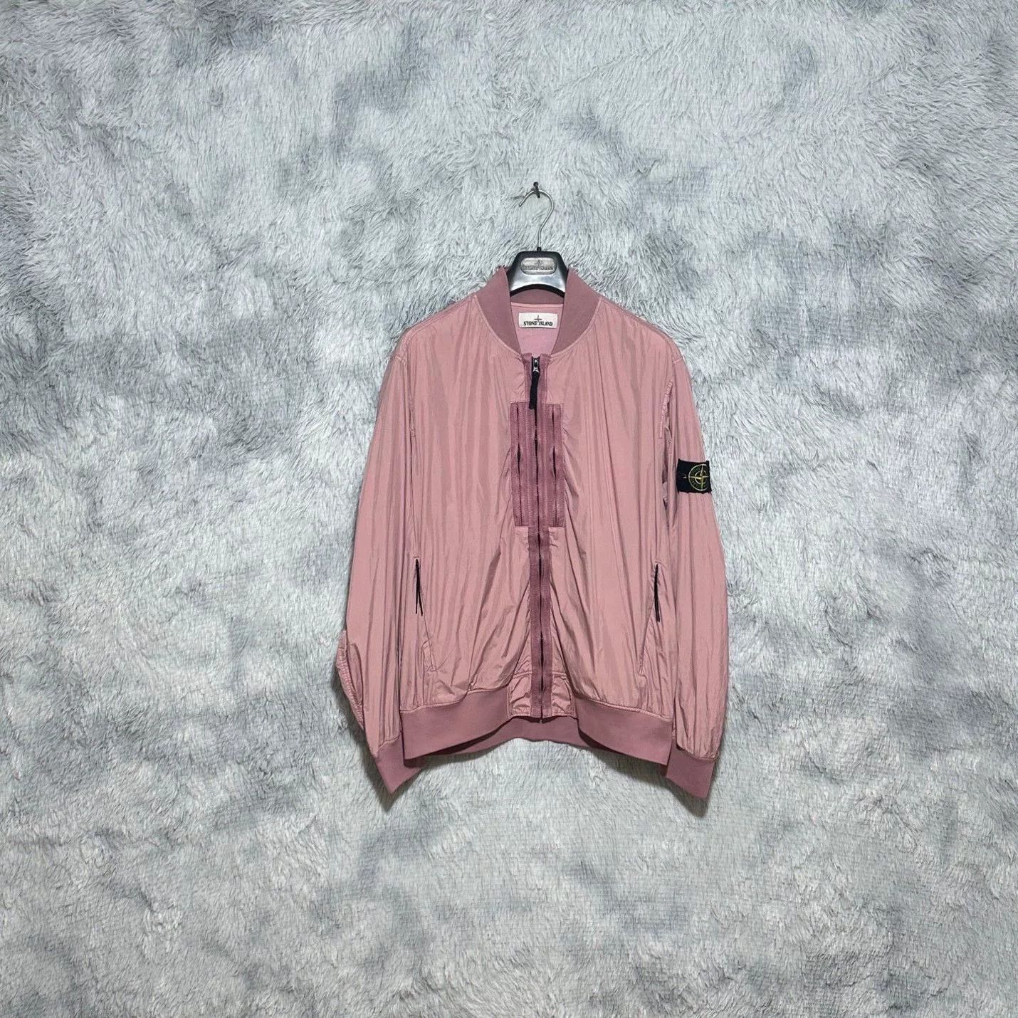 Stone Island Stone Island Pink Jacket Outerwear Size US XXL / EU 58 / 5 - 1 Thumbnail