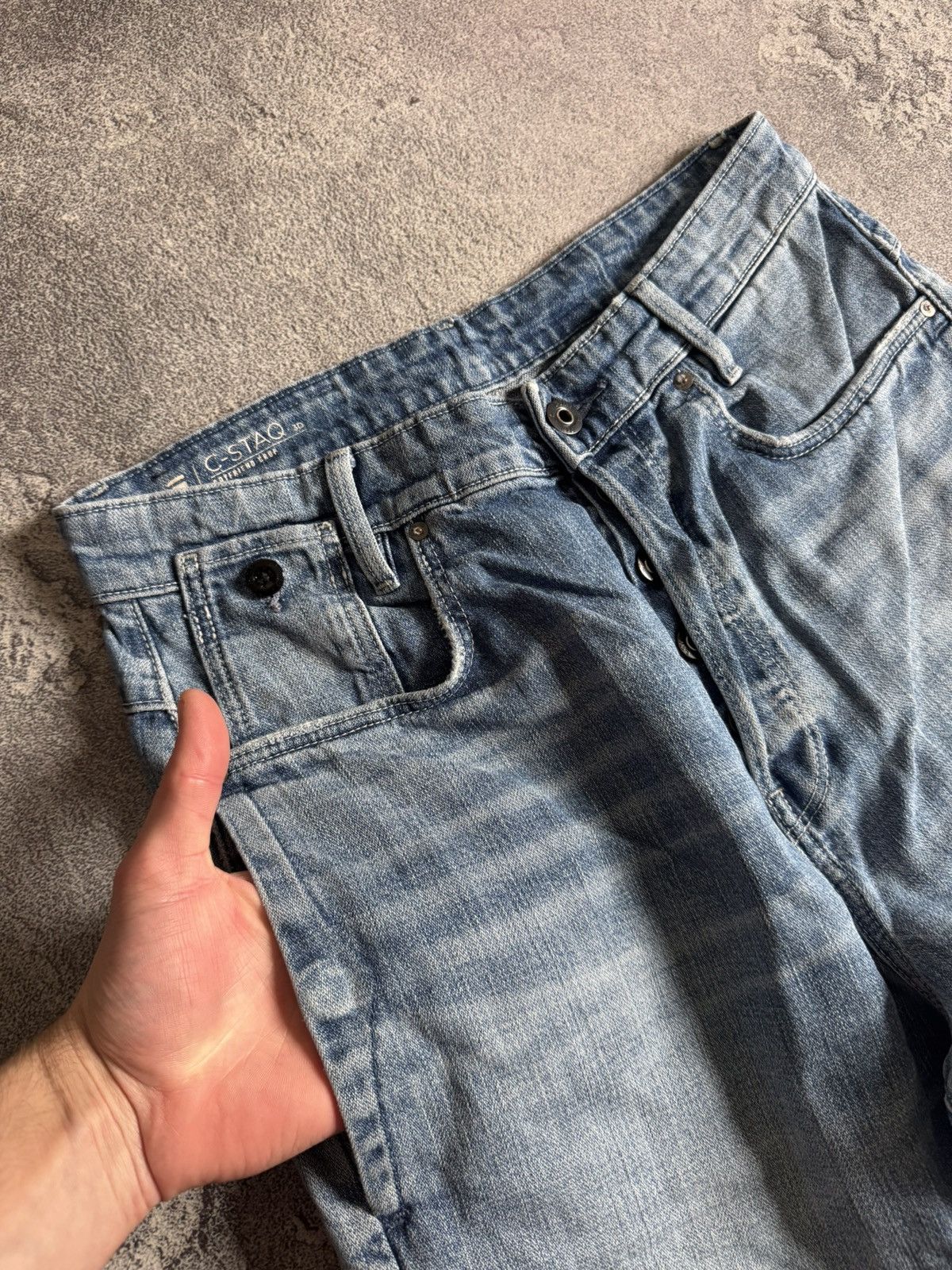 G-Star G star raw 26/30 C-Staq 3D boyfriend crop jeans pants denim Size 26" / US 2 / IT 38 - 9 Thumbnail