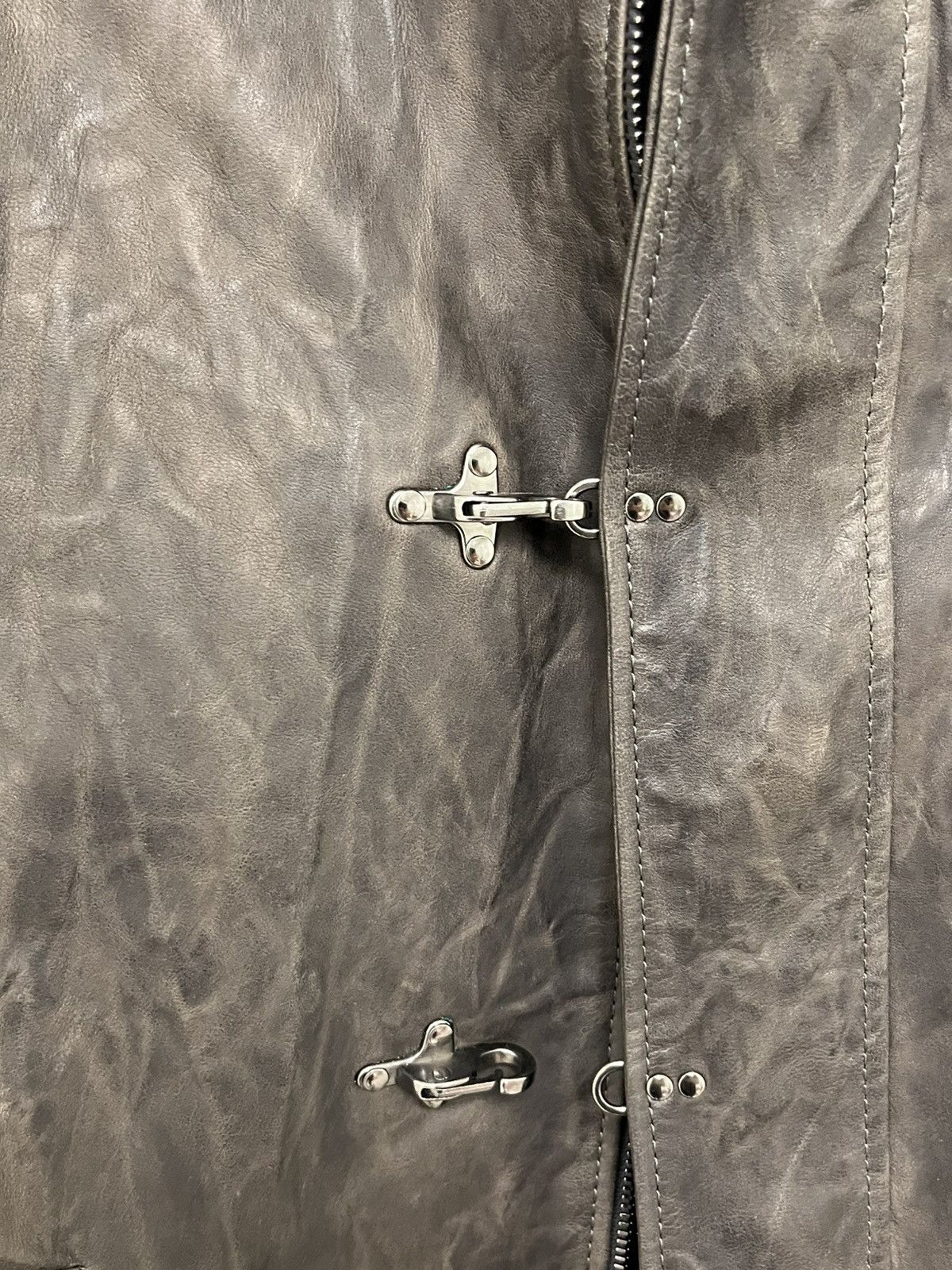 John Varvatos Leather Moto Jacket. Size EU 48 USA 38 Size US M / EU 48-50 / 2 - 10 Thumbnail
