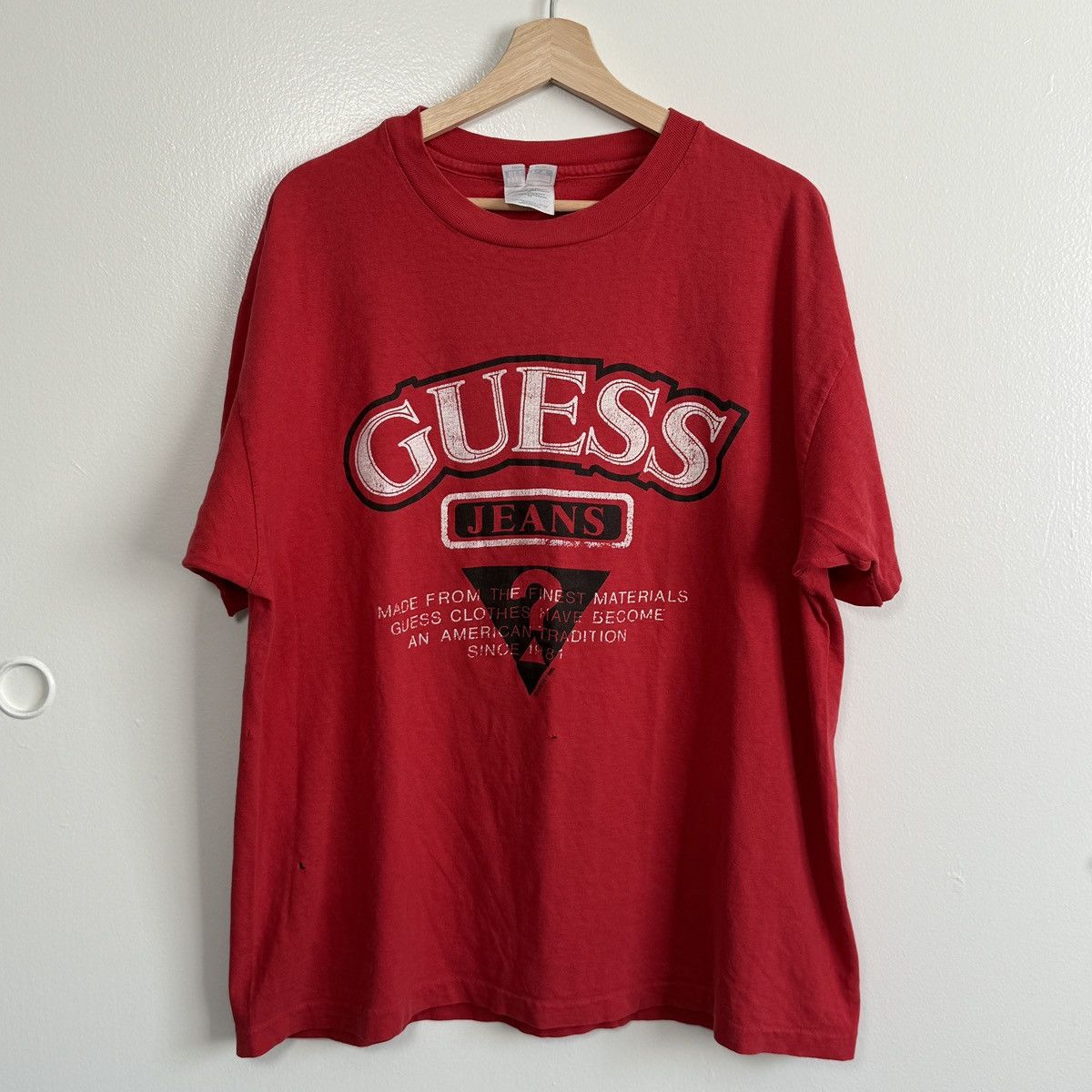 Guess Vintage 1995 Guess Jeans Tee Size US XL / EU 56 / 4 - 1 Thumbnail