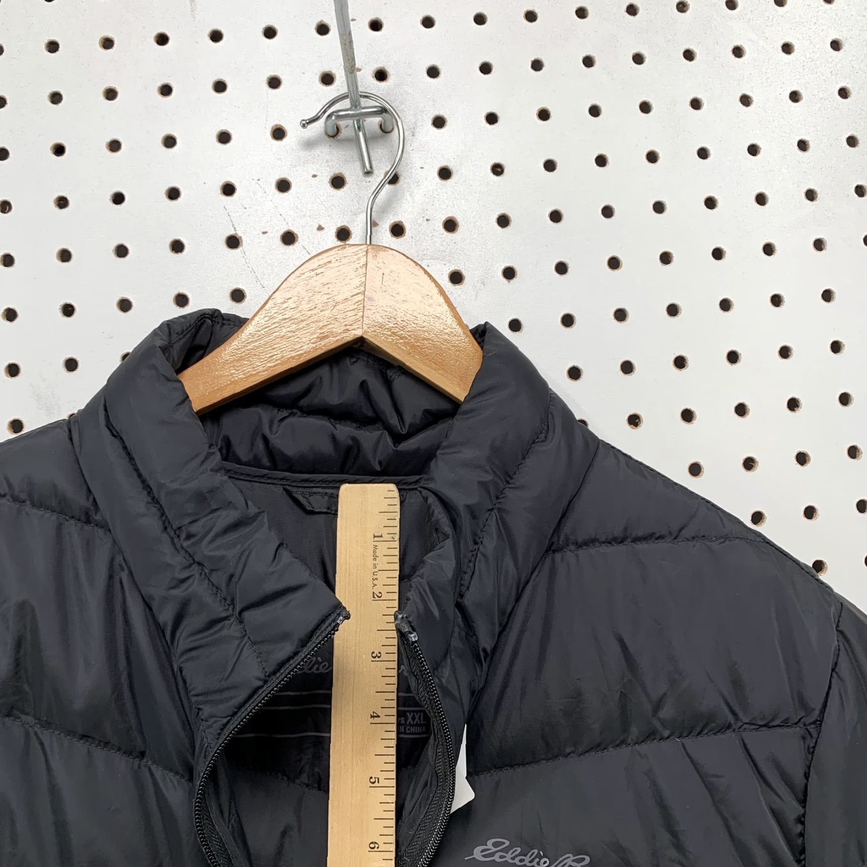 Eddie Bauer VINTAGE Eddie Bauer Womens Down Jacket Black XXL Full Zip Puffer Coat Lightweight Size XXL / US 16-18 / IT 52-54 - 5 Thumbnail