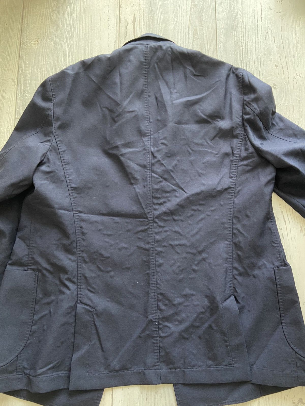 Brunello Cucinelli Brunello Cucinelli Double Breasted Blazer Size 40R - 17 Thumbnail