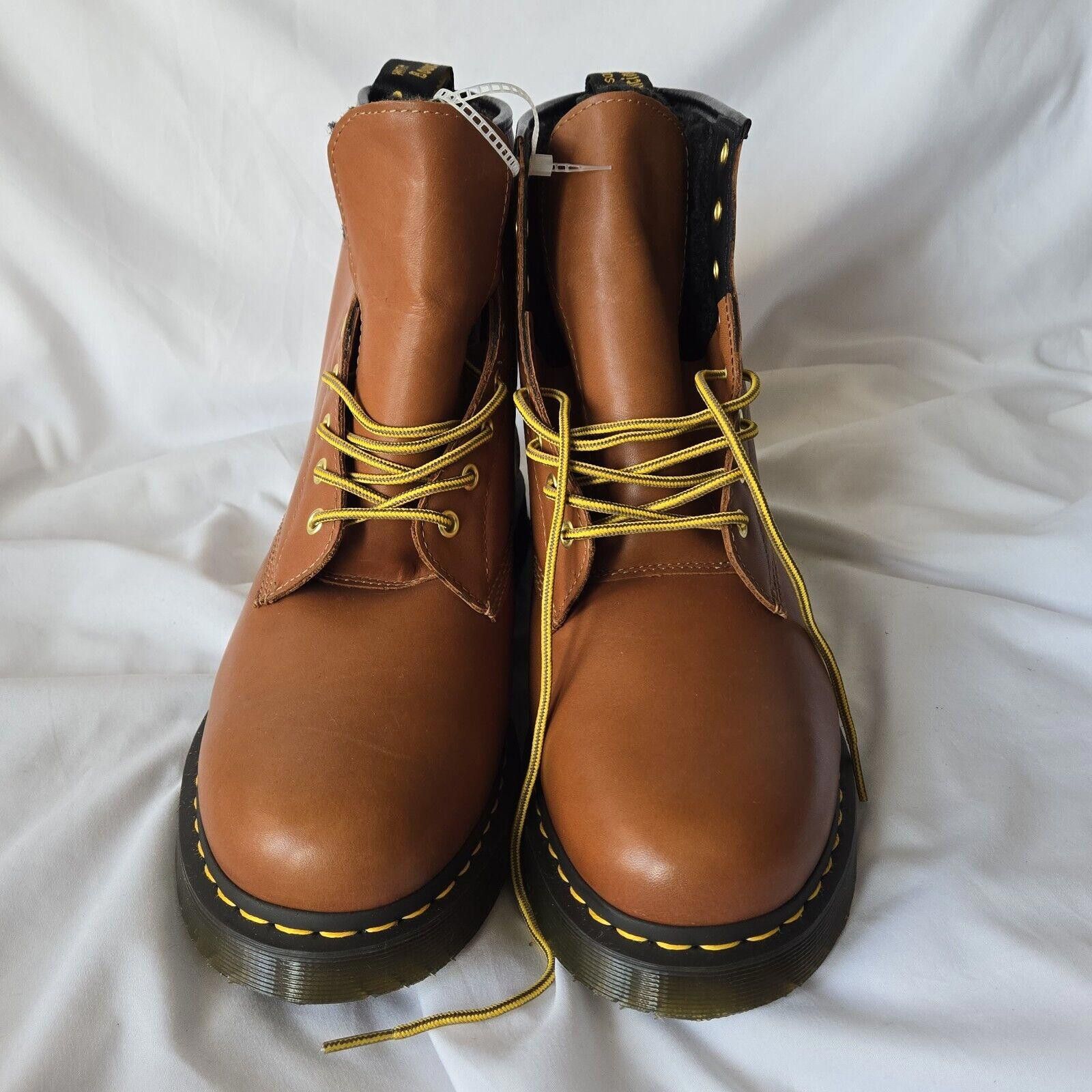 Dr. Martens Dr Marten's Men's 1460 Blizzard Wintergrip Tan Boots Size 12 Size US 12 / EU 45 - 3 Thumbnail
