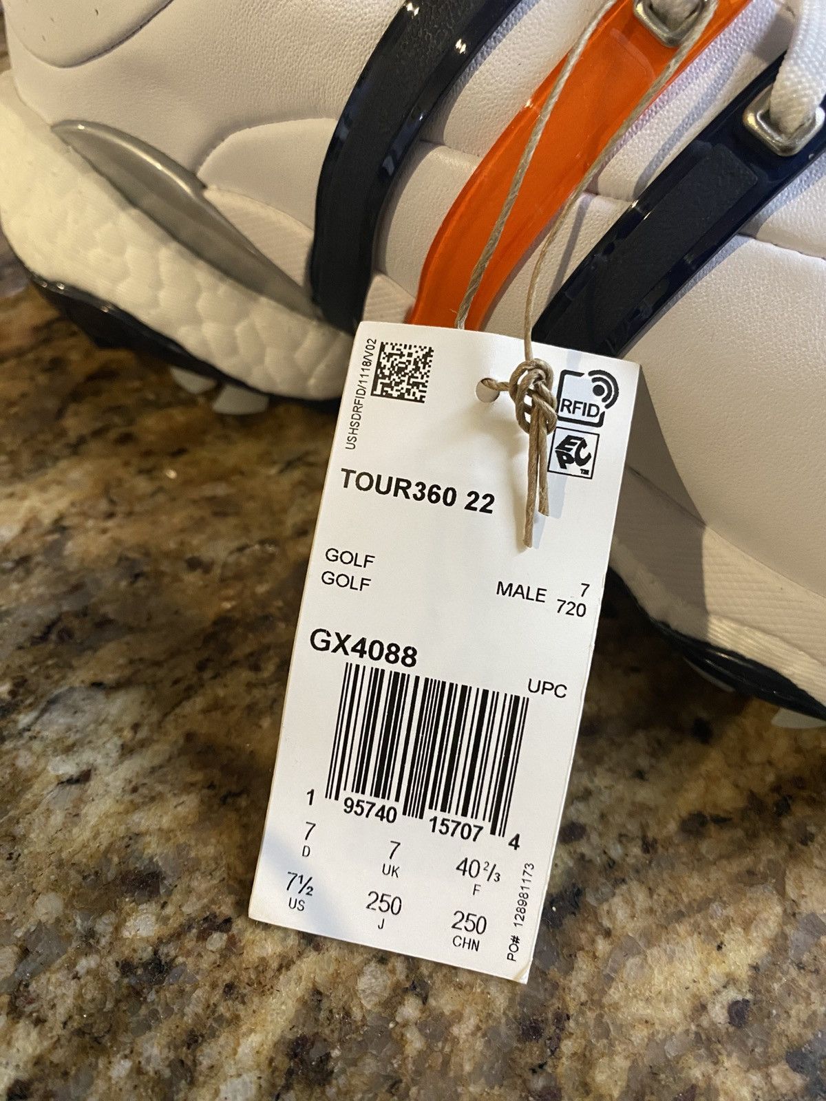 Adidas Men’s 7.5 Adidas Wayne Gretzky TOUR360 Golf Shoes GX4088 NEW Size US 7.5 / EU 40-41 - 4 Thumbnail