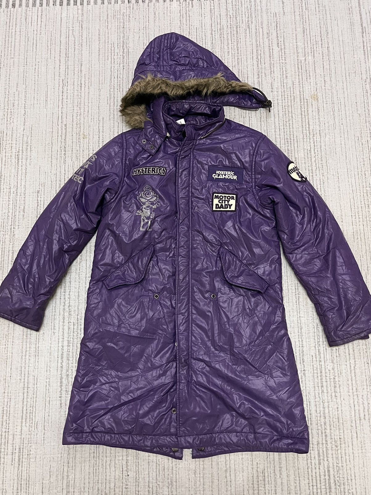 Hysteric Glamour × Japanese Brand × Vintage 90s Hysteric glamour puffer jacket Size US XS / EU 42 / 0 - 2 Thumbnail
