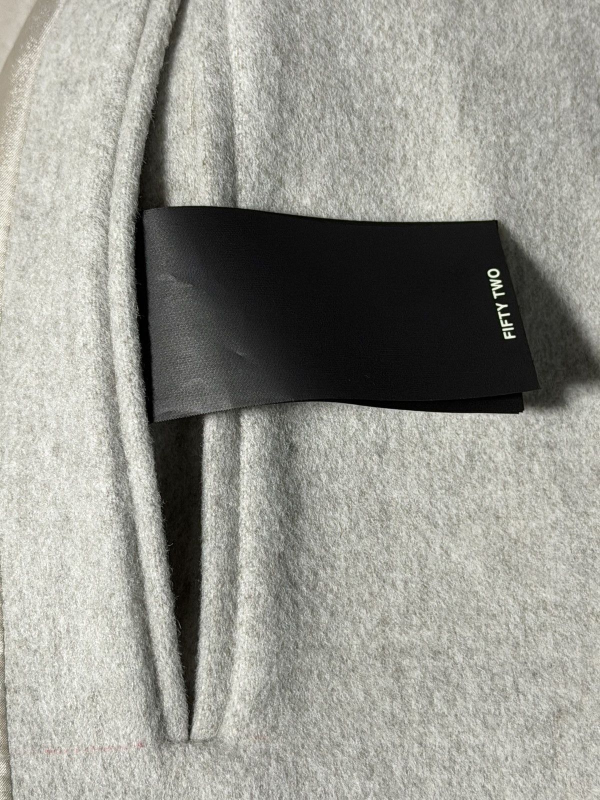 Fear of God Fear of God Wool Overcoat Cement Heather Sz 52 Size US L / EU 52-54 / 3 - 8 Thumbnail