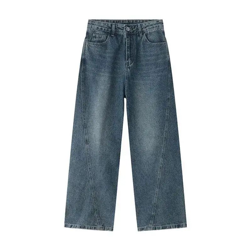 Japanese Brand Y2K Vintage Wide Leg Jeans Japanese brand style Size US 34 / EU 50 - 5 Thumbnail