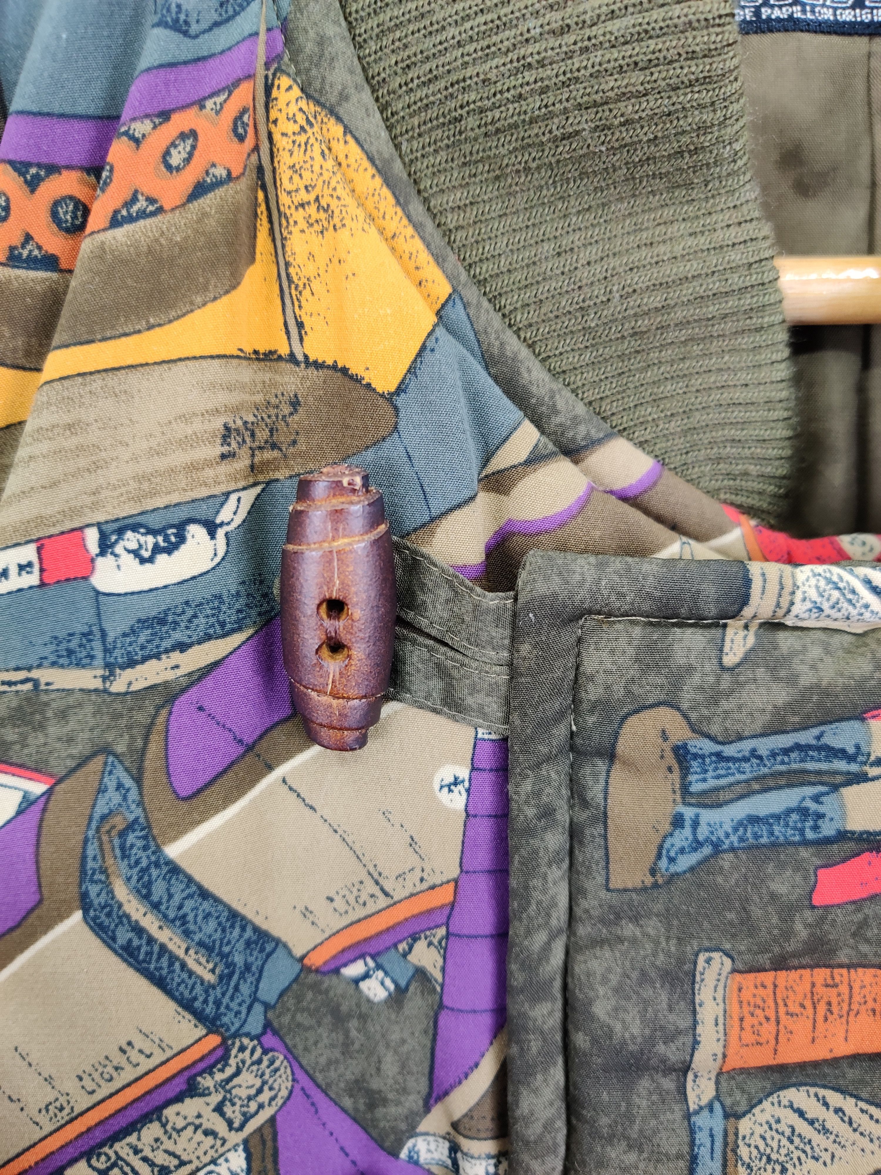 Japanese Brand Mc Massi Abstract Luxury Style Bomber Jacket Size US M / EU 48-50 / 2 - 8 Thumbnail