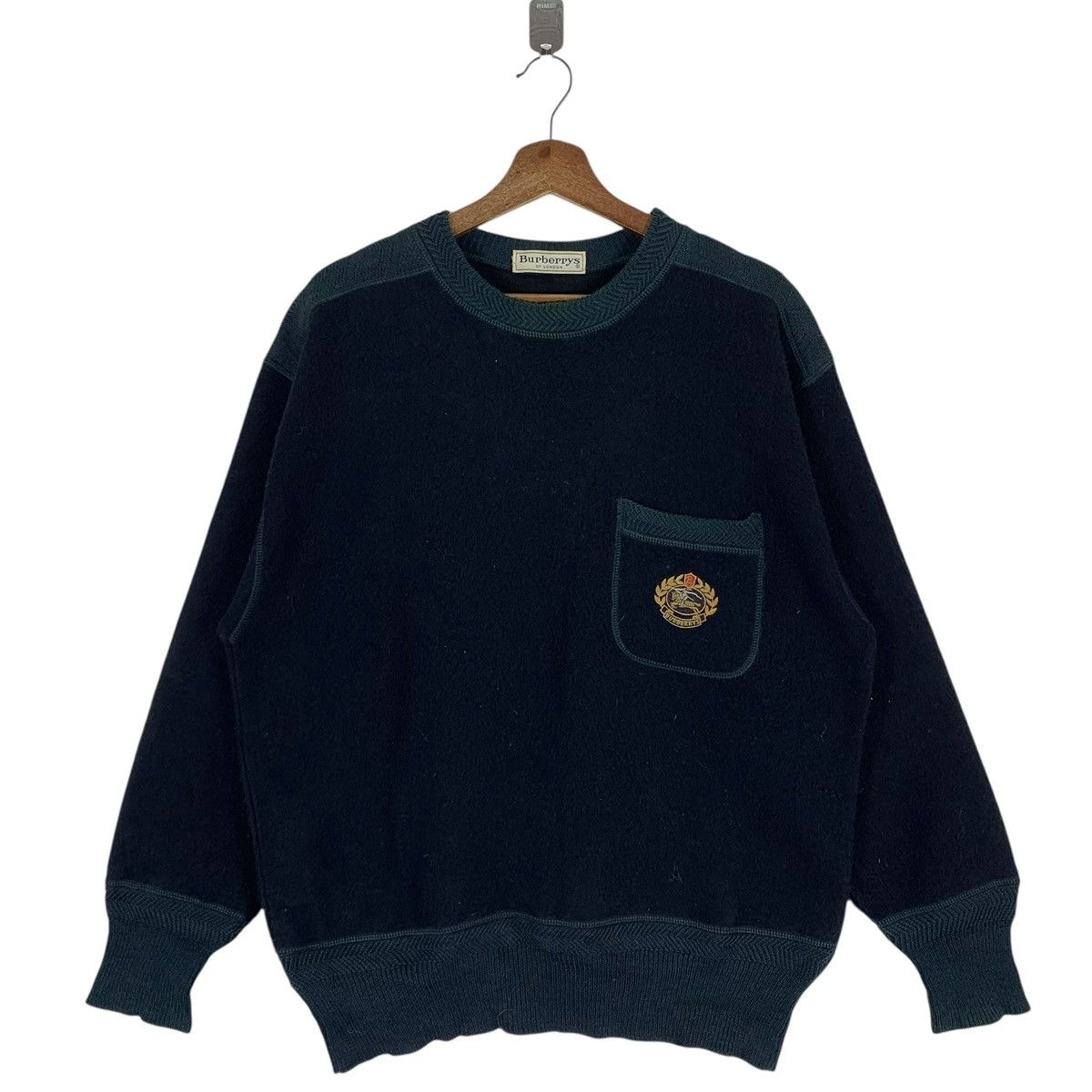 Burberry VINTAGE BURBERRYS OF LONDON KNITWEAR SWEATER Size US M / EU 48-50 / 2 - 1 Thumbnail