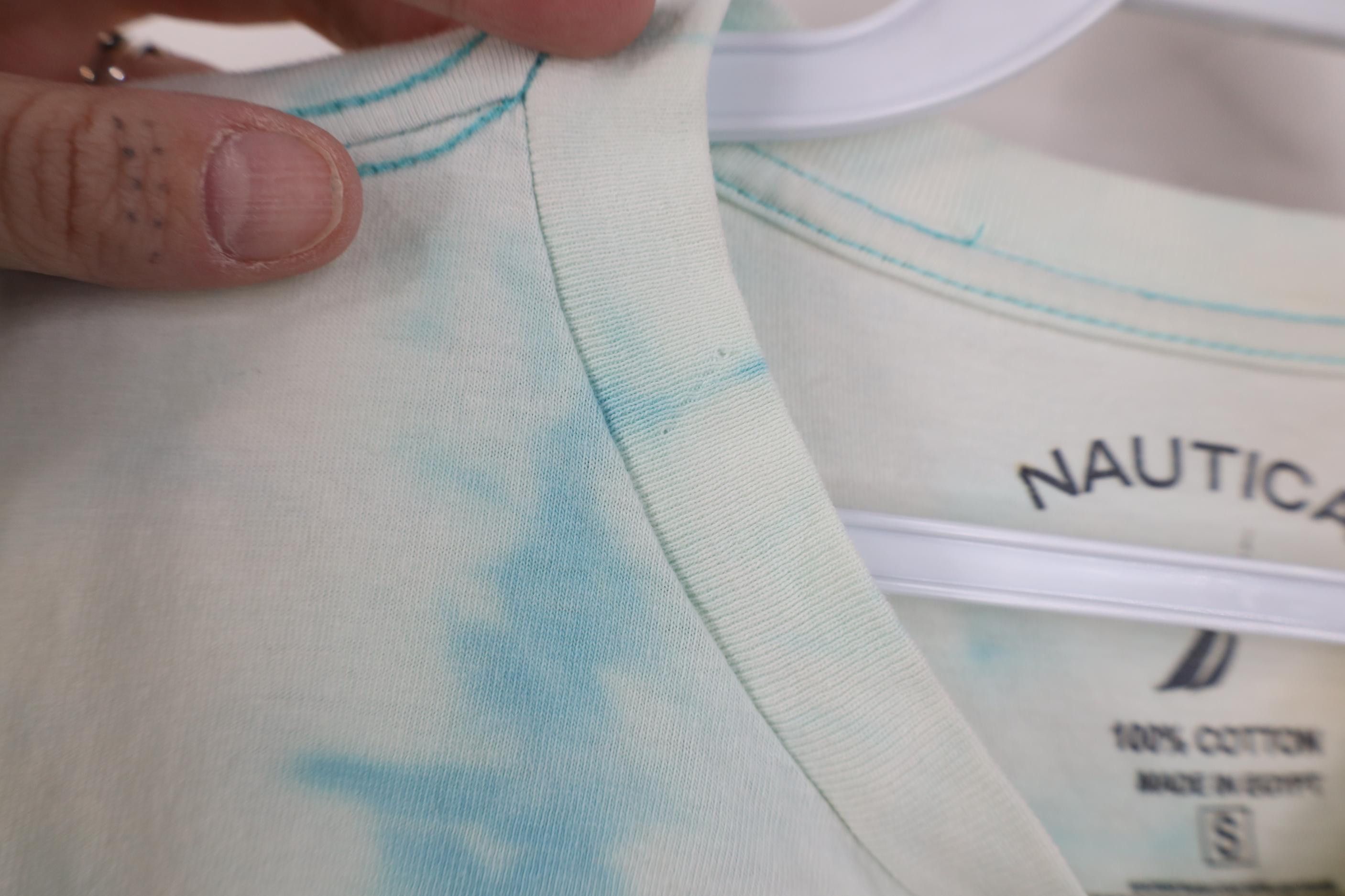 Nautica Vintage Y2K Nautica Acid Wash Sailboat T-Shirt Trippy Size US S / EU 44-46 / 1 - 7 Thumbnail