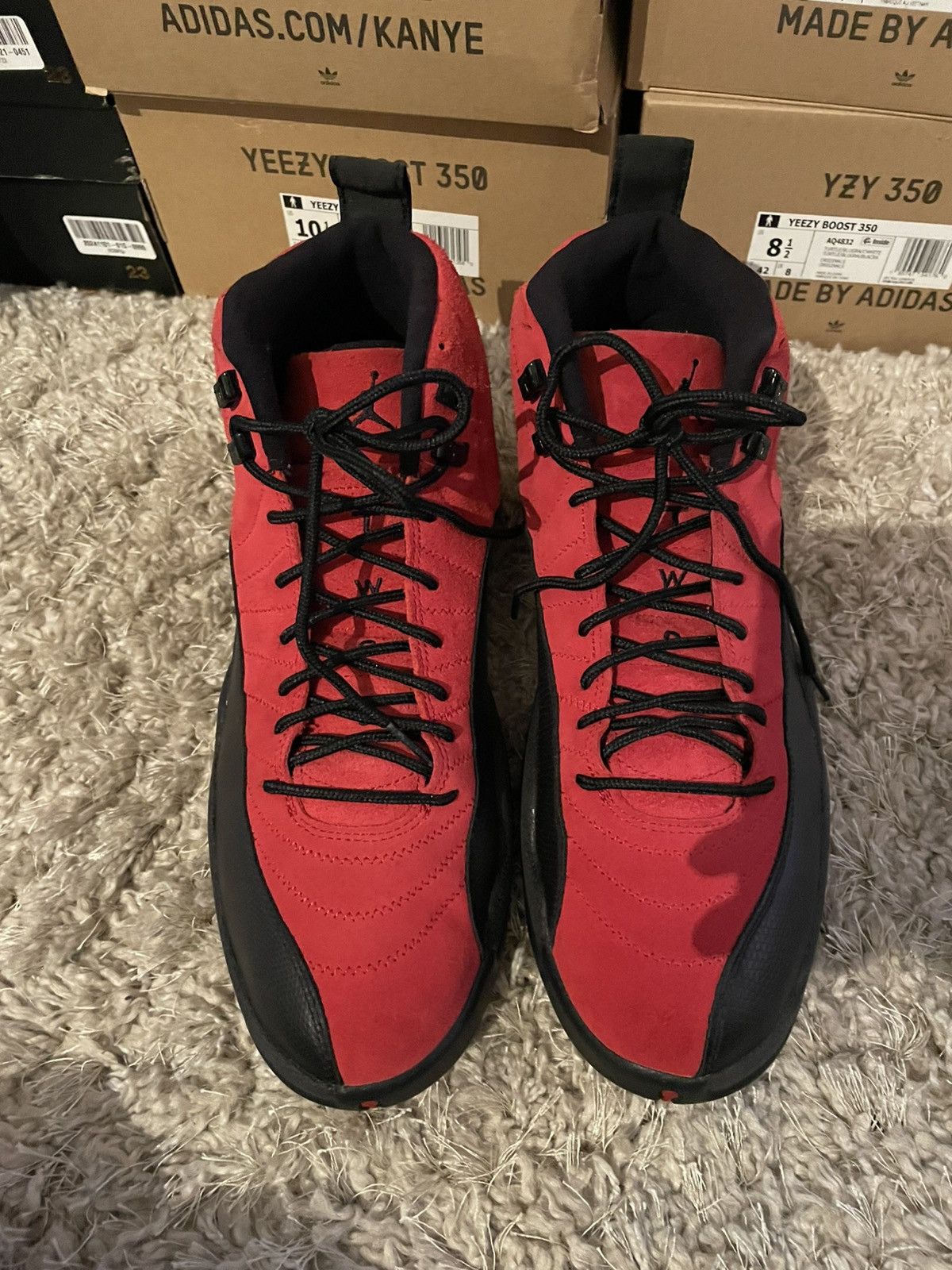 Jordan Brand Jordan 12 Reverse Flu Game Size US 13 / EU 46 - 5 Thumbnail