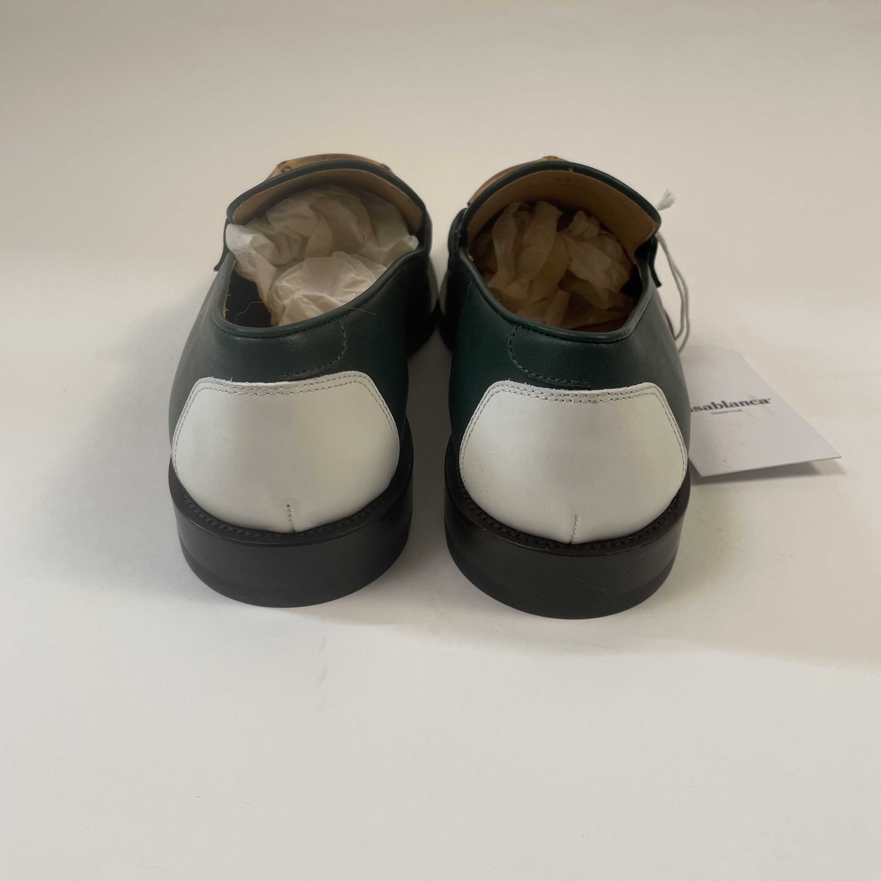Casablanca Paris Green Leather Bamboo Memphis Loafer EU 43 US 11 BNIB Size US 10 / EU 43 - 2 Thumbnail