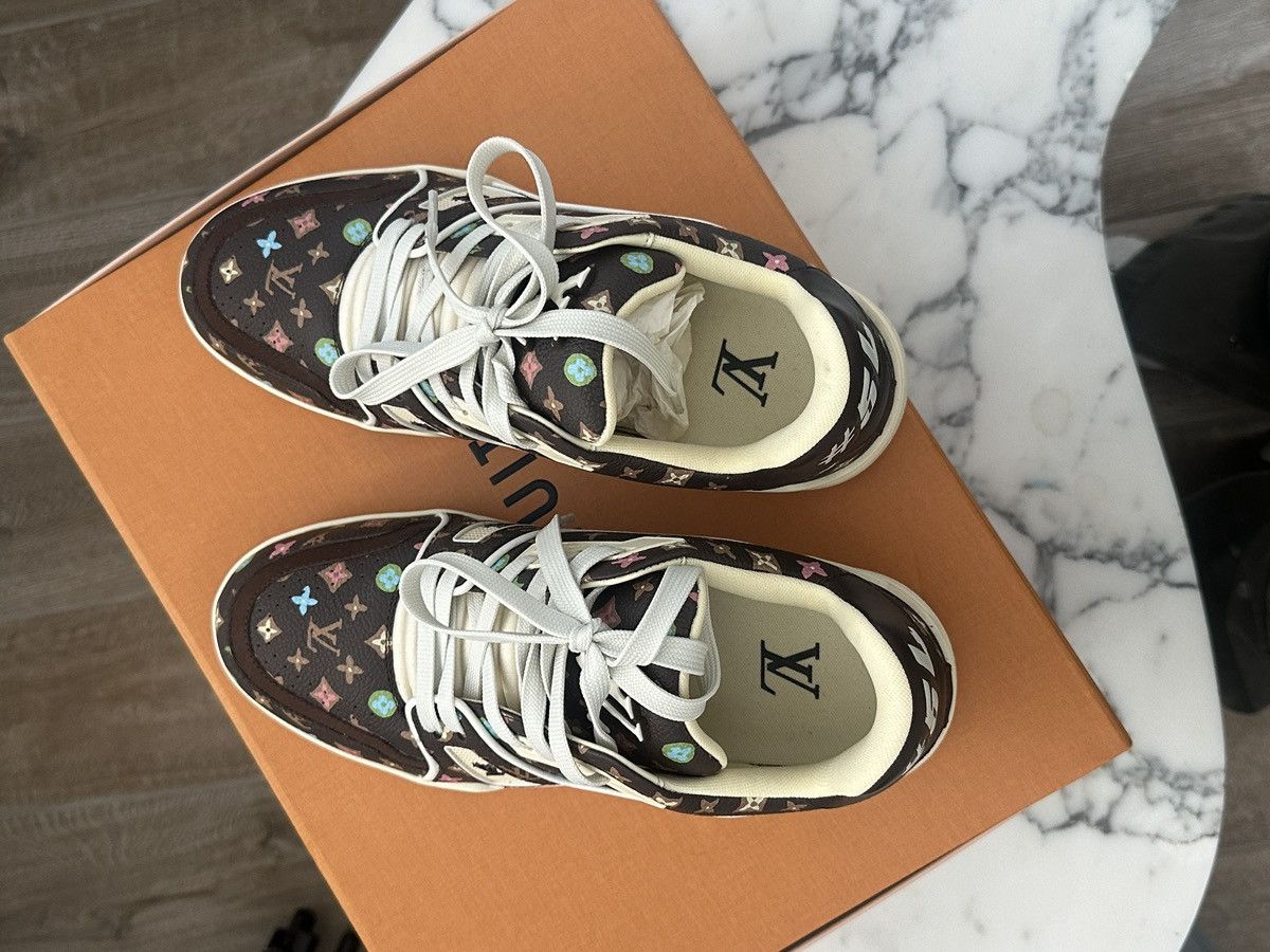 Louis Vuitton × Tyler The Creator Louis Vuitton by Tyler, the Creator LV Trainer Mocha Size US 6 / EU 39 - 2 Thumbnail