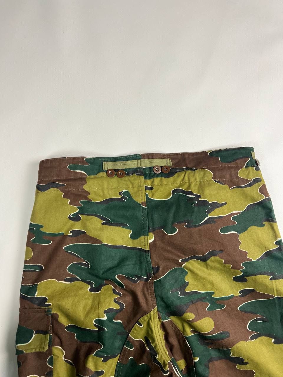 Vintage Old Belgian Jigsaw Camo Pants Seyntex 1962 Belgium cargo Size US 34 / EU 50 - 15 Thumbnail