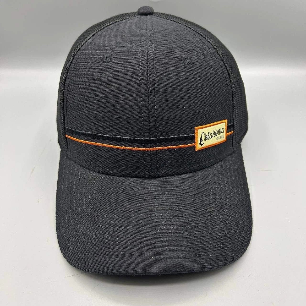 The Game Oklahoma State Trucker Hat Men Black Embroidered Strap Back Size ONE SIZE - 1 Thumbnail