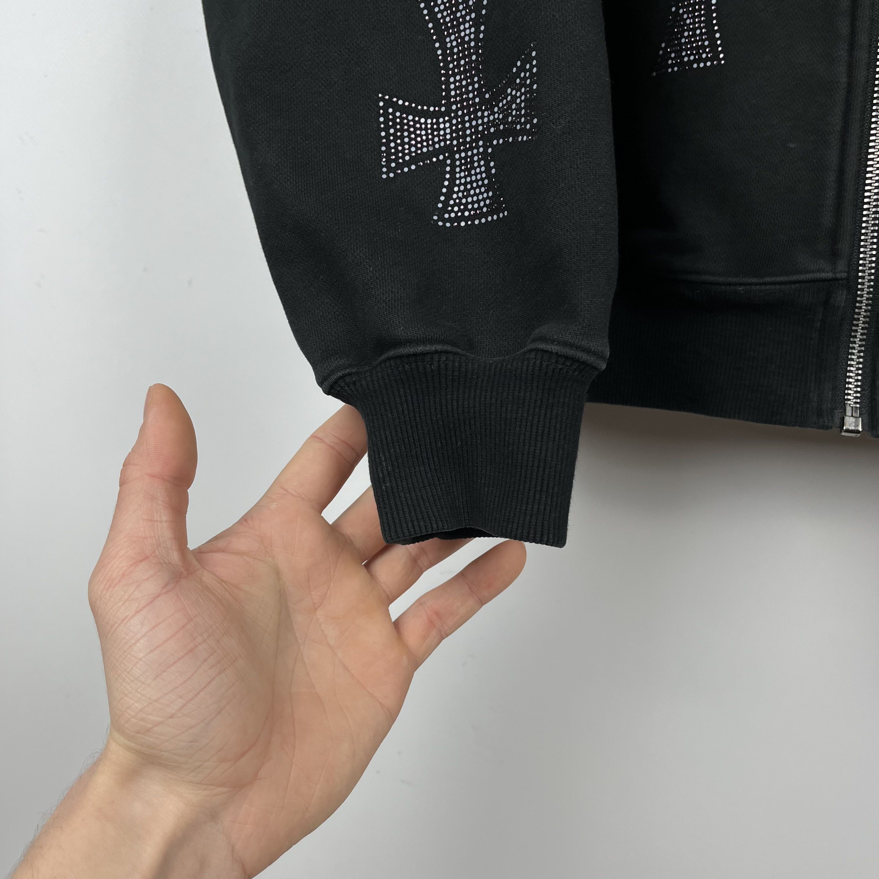 Unknown London Unknown London Saint Row Cross Full Zip Hoodie Size US S / EU 44-46 / 1 - 16 Thumbnail