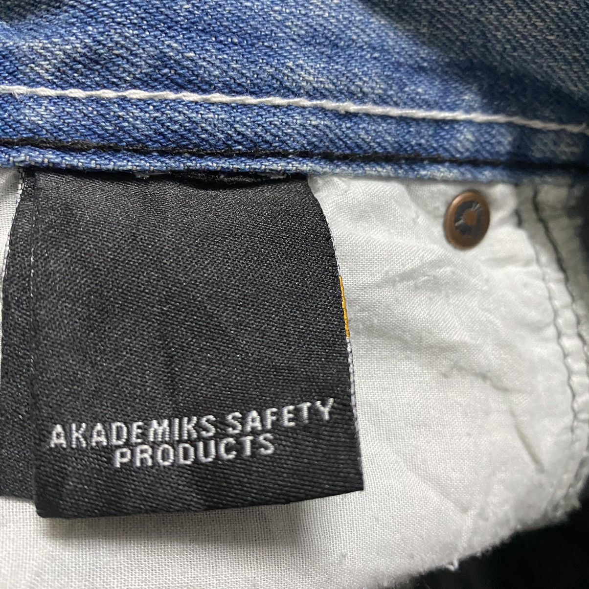 Vintage Vintage AKADEMIKS Denim Baggy Jeans Size US 30 / EU 46 - 20 Thumbnail