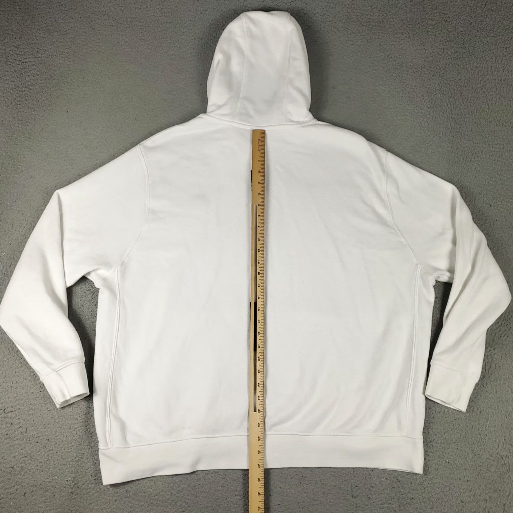 Nike Nike Hoodie Pullover Sweatshirt White Mens 3XL Swoosh Classic Outdoor Size US XXL / EU 58 / 5 - 6 Thumbnail