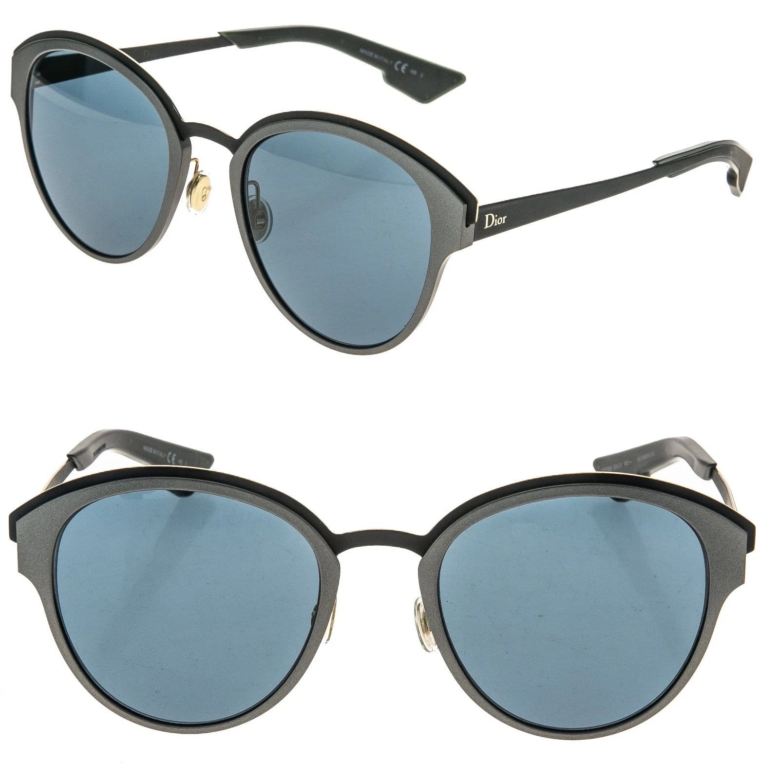 Christian Dior Monsieur CHRISTIAN DIOR DIORSUN SUN Matte Black Sunglasses Authentic Size ONE SIZE - 1 Thumbnail