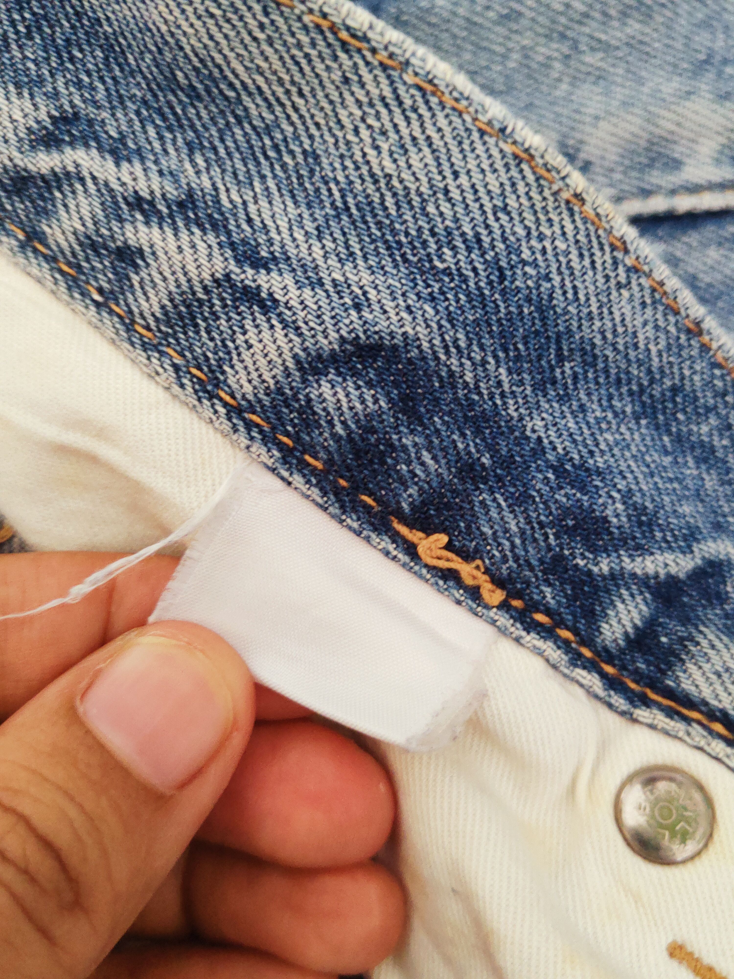 Japanese Brand Japanese Brand Blue Distressed Ripped denim Jeans #W802 Size US 28 / EU 44 - 14 Thumbnail