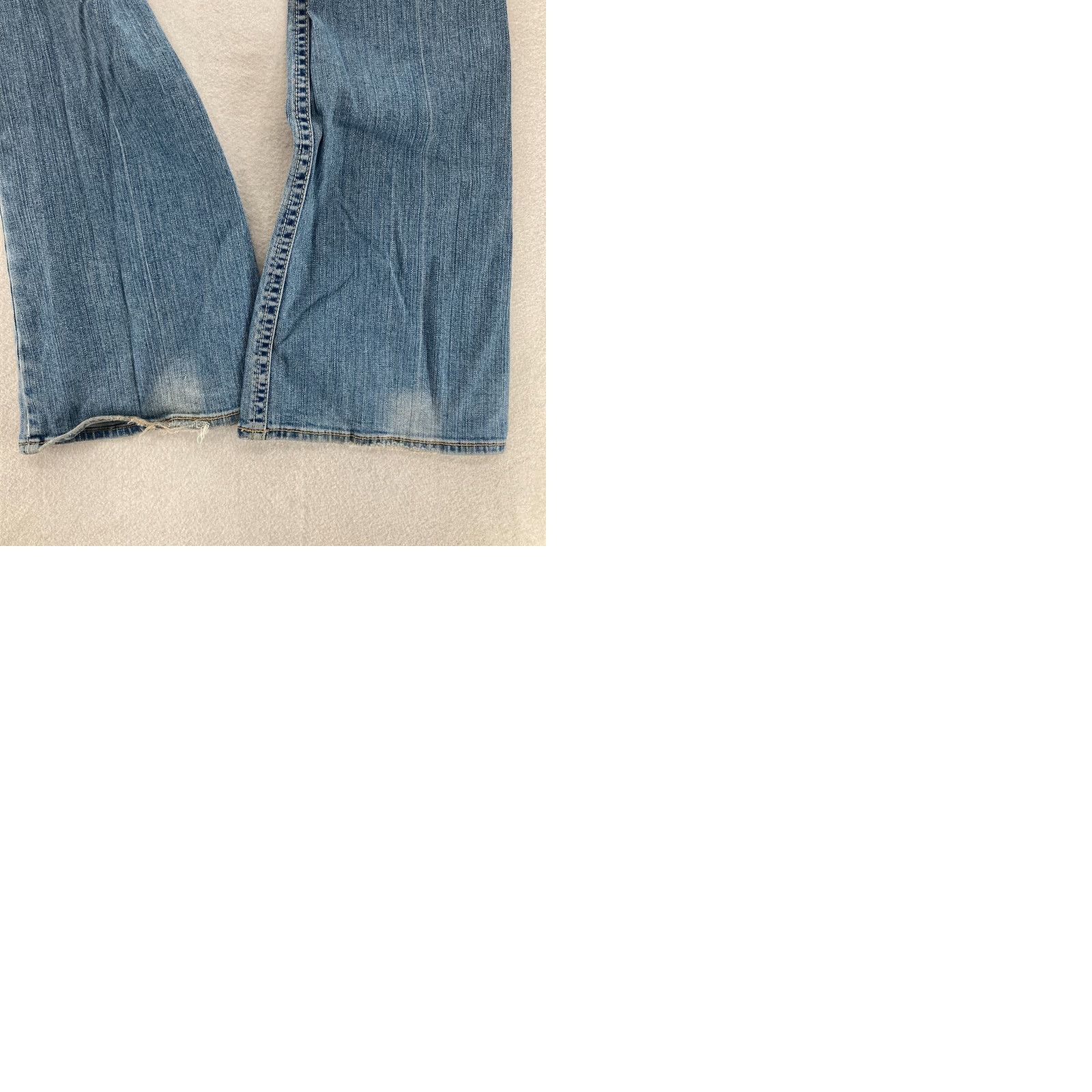 Silver Jeans Co. Silver Jeans Aiko Bootcut Women's 29x33 Medium Blue Stretch Denim Grunge Cowgirl Size 29" - 10 Thumbnail