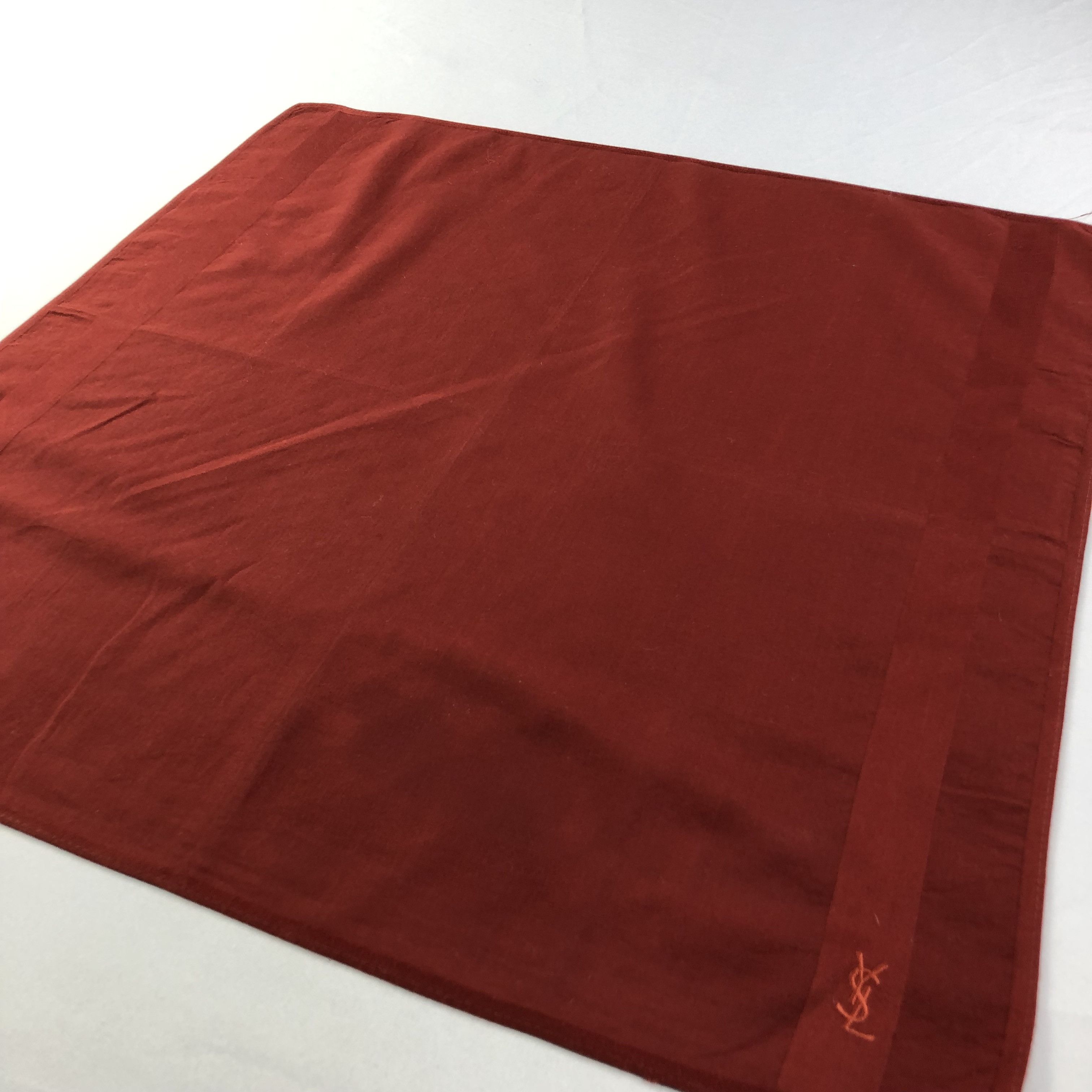 Yves Saint Laurent YSL Handkerchief Neckerchief Bandana H1942 Size ONE SIZE - 3 Thumbnail
