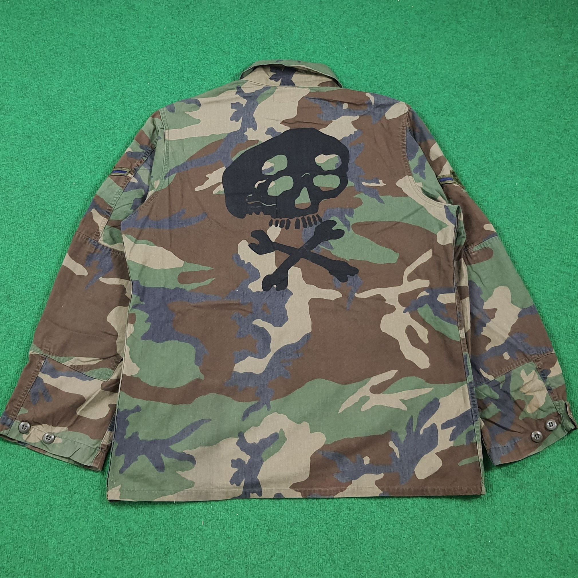 Vintage Vintage 90s USAF Strategic Air Command Camo Jacket C278N9 Size US L / EU 52-54 / 3 - 6 Thumbnail
