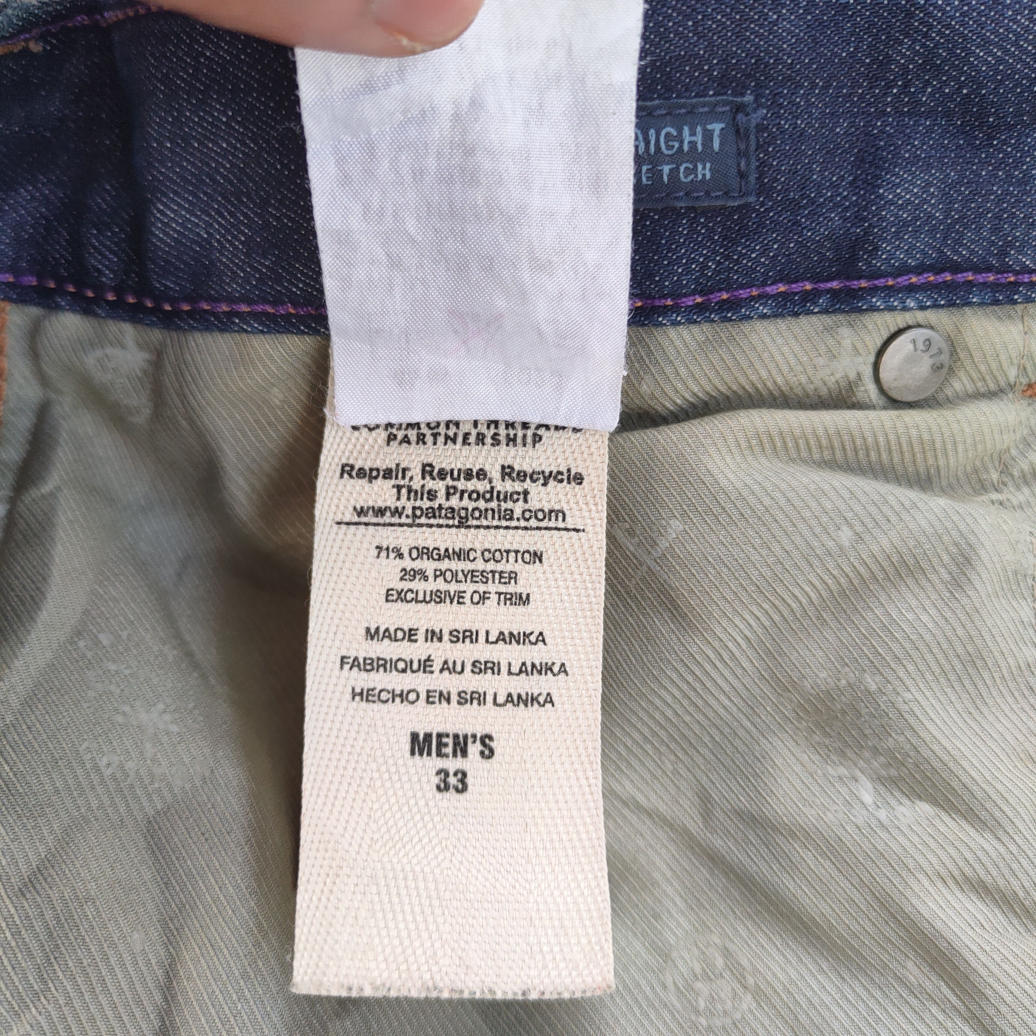 Patagonia VINTAGE PATAGONIA DENIM FADED RIPEP JEANS PANTS Size US 34 / EU 50 - 17 Thumbnail
