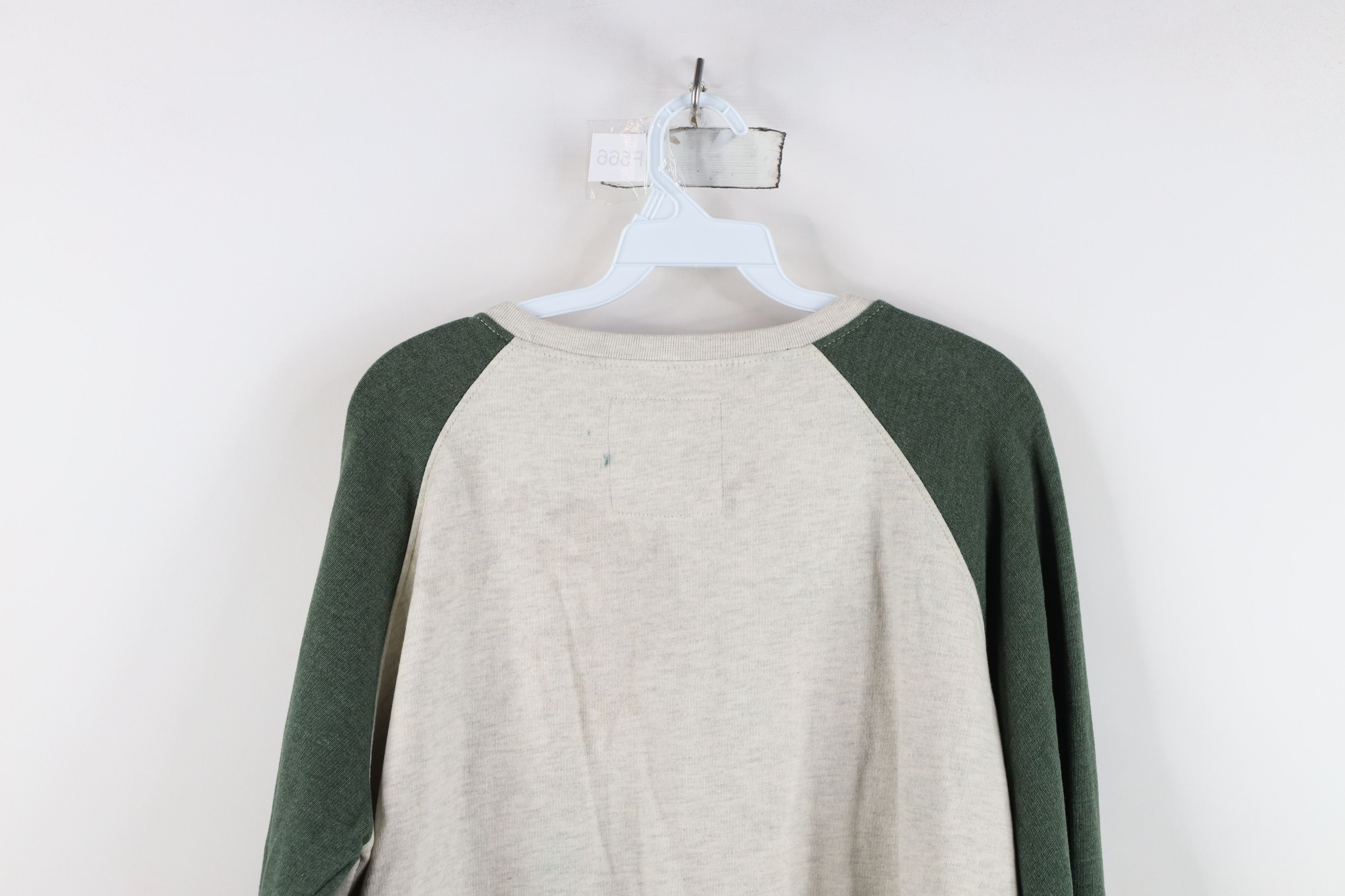 Vintage Retro Spell Out Michigan State University Raglan Sweatshirt Size XL / US 12-14 / IT 48-50 - 14 Thumbnail