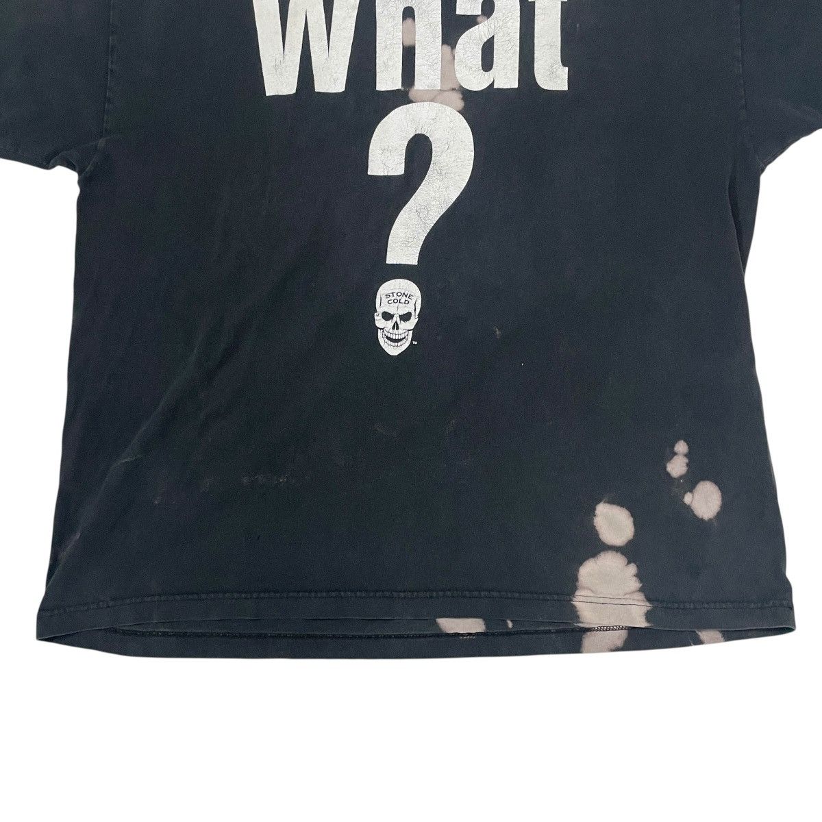 WWE Vintage Y2k Stone Cold Big Logo Acid Wash Tee Size US XL / EU 56 / 4 - 7 Thumbnail