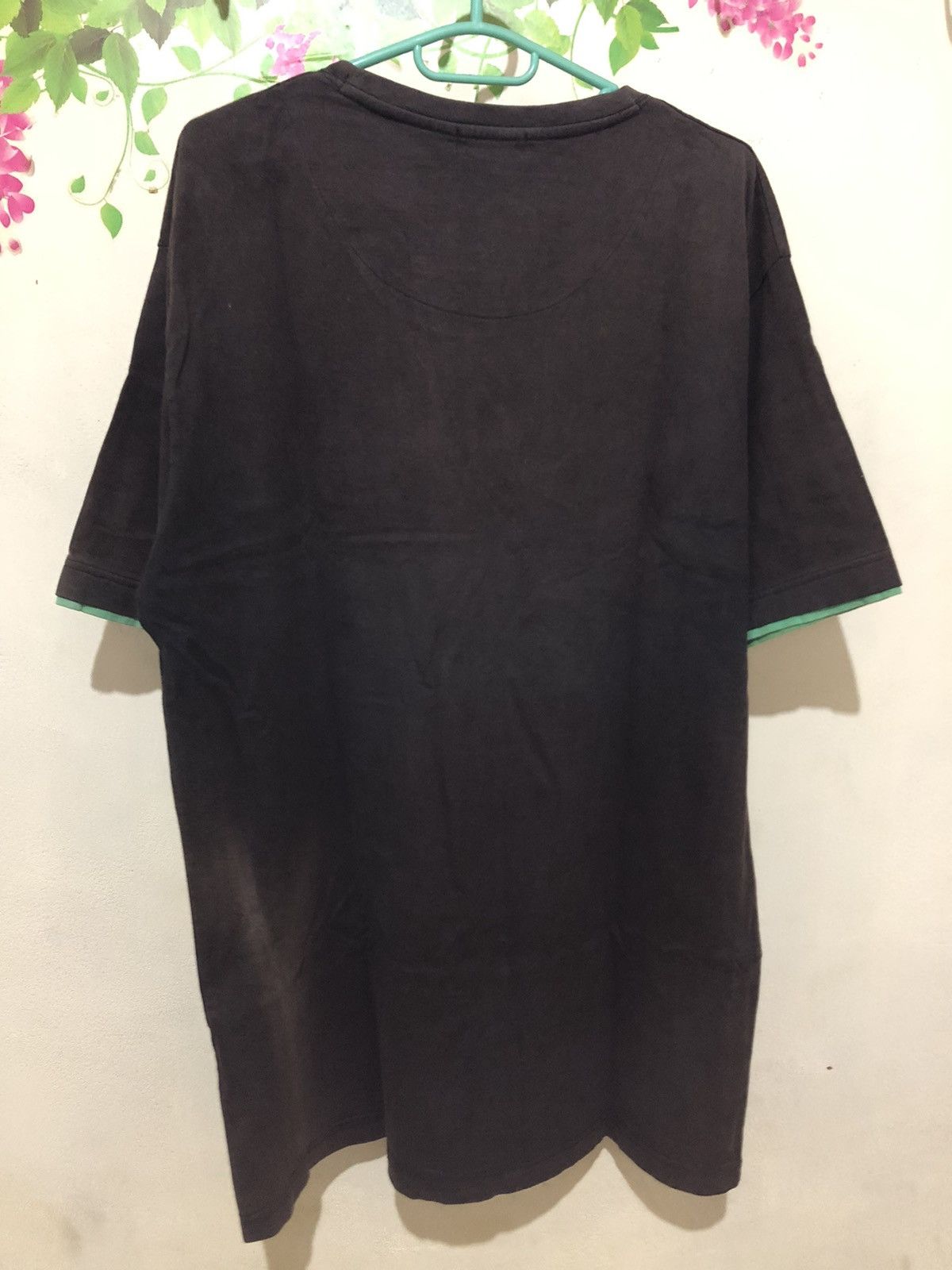 Japanese Brand Japanese poem girl faded double layer t-shirt Do Not Stop Size US XL / EU 56 / 4 - 5 Thumbnail