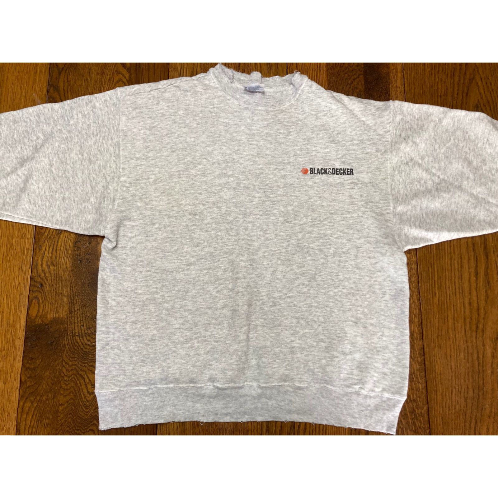 Hanes VINTAGE Hanes Sweatshirt Men Sweatshirt Gray USA 1980s Crew Neck Long Sleeve Large L Pullover Sm/Med? Size US L / EU 52-54 / 3 - 2 Thumbnail