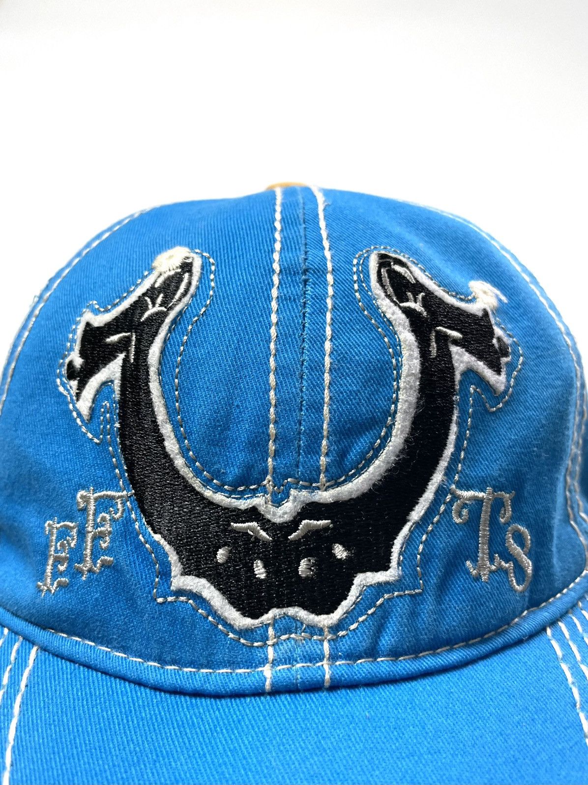 True Religion Vintage True Religion Embroidered Distressed Hat Size ONE SIZE - 3 Thumbnail