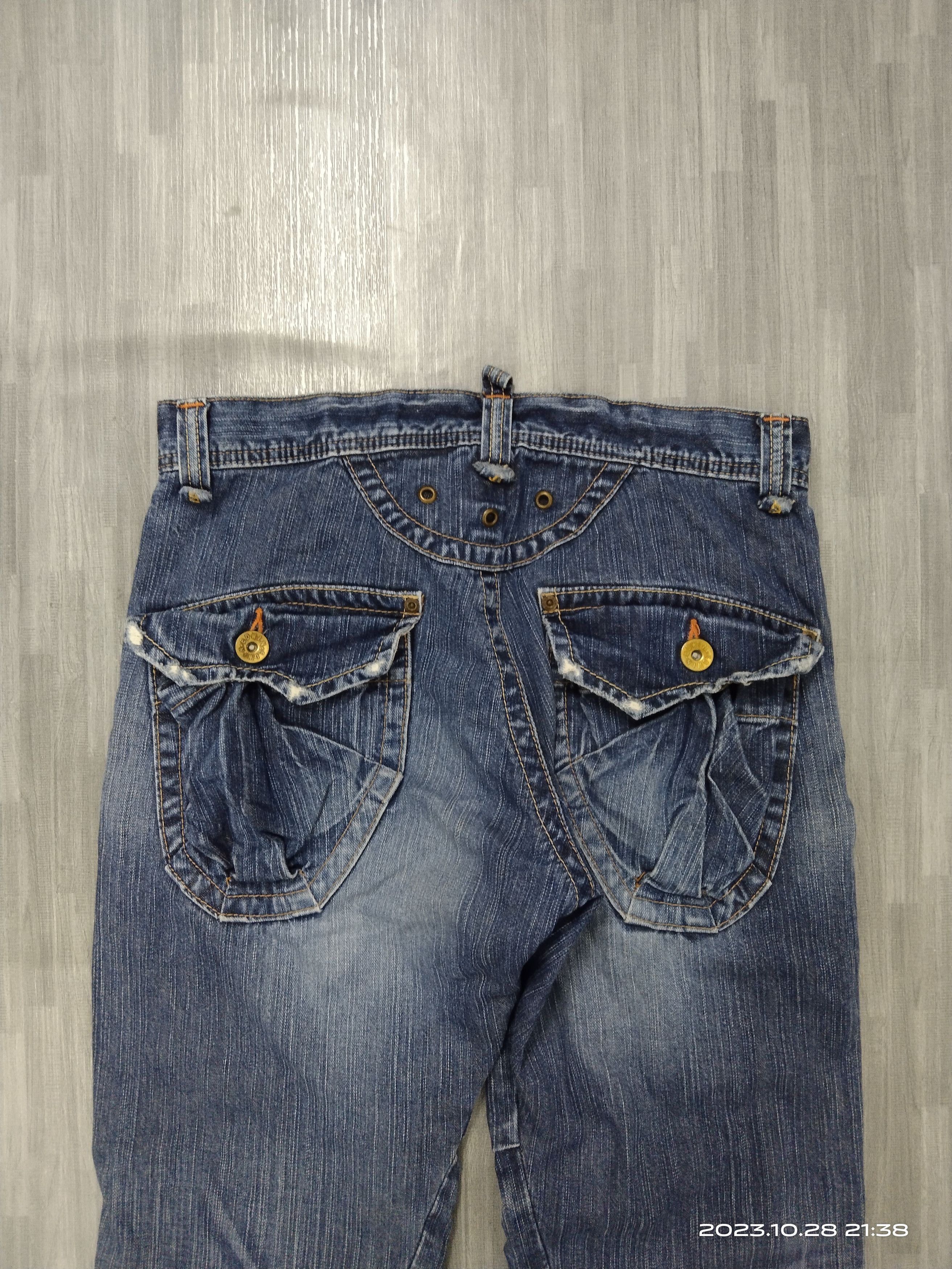 Edwin FLARE TWIST SICK EDWIN CARGO PANTS Size US 29 - 5 Thumbnail