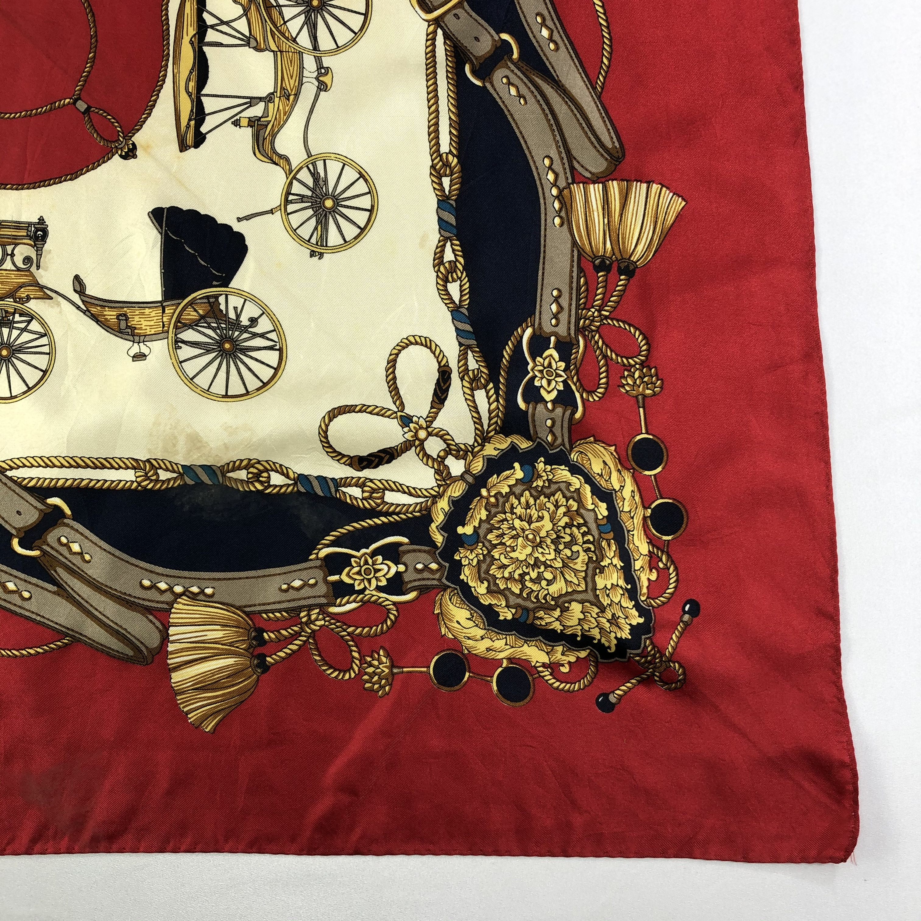 Vintage Vintage Silk Scarf Size ONE SIZE - 3 Thumbnail