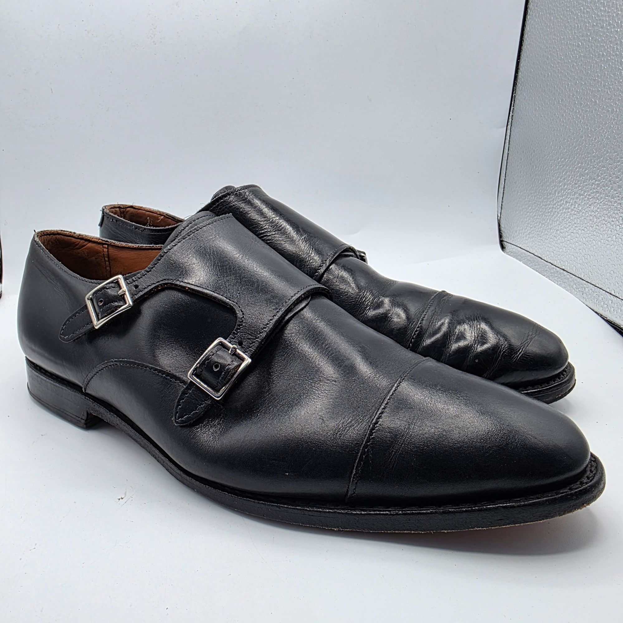 Allen Edmonds Allen Edmonds St. John's Double Monk Strap Mens Size 11.5 Bl Size US 11.5 / EU 44-45 - 1 Thumbnail