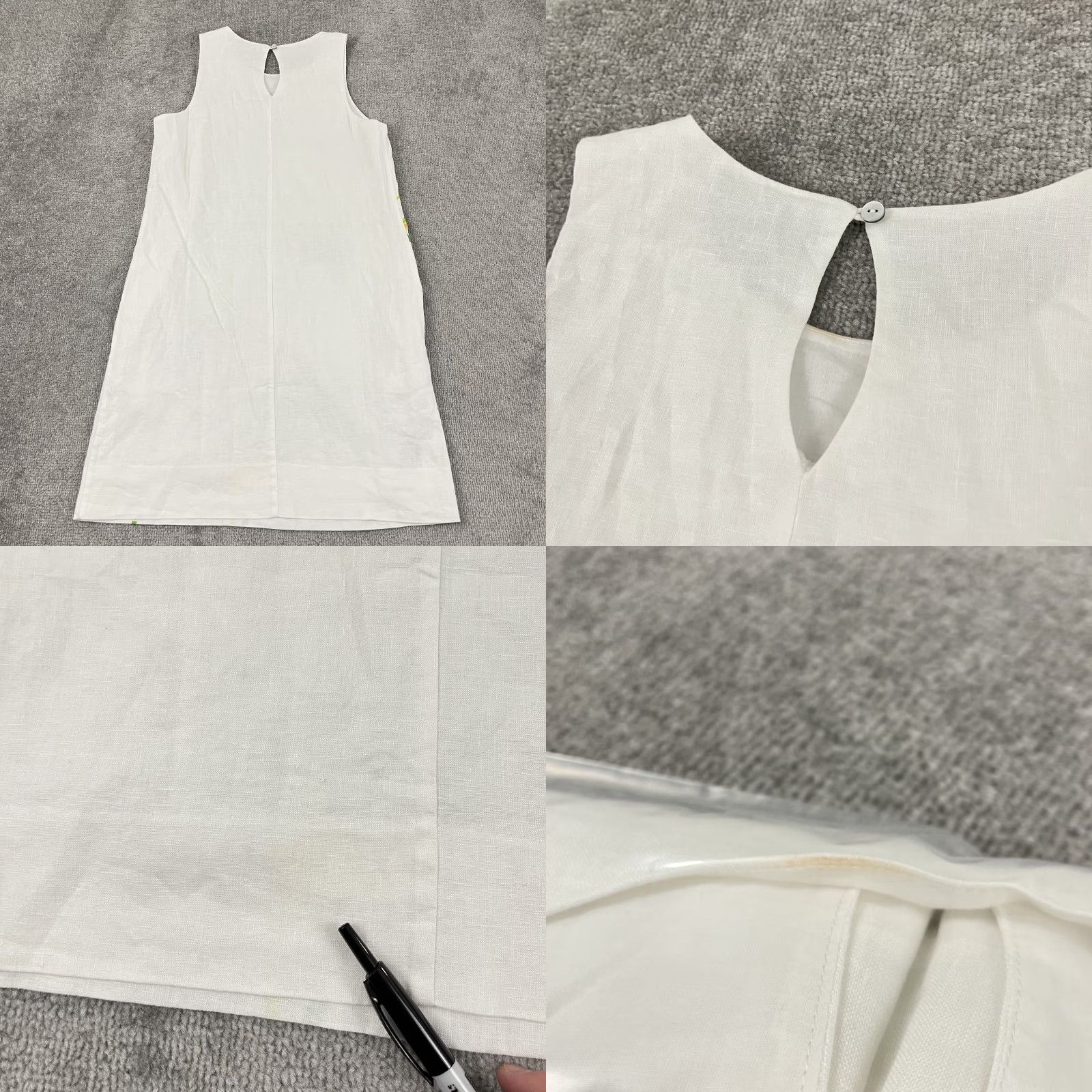 Tommy Bahama VINTAGE Tommy Bahama Dress Shift Womens Small Linen Floral Beach Summer 90s Size S / US 4 / IT 40 - 8 Thumbnail