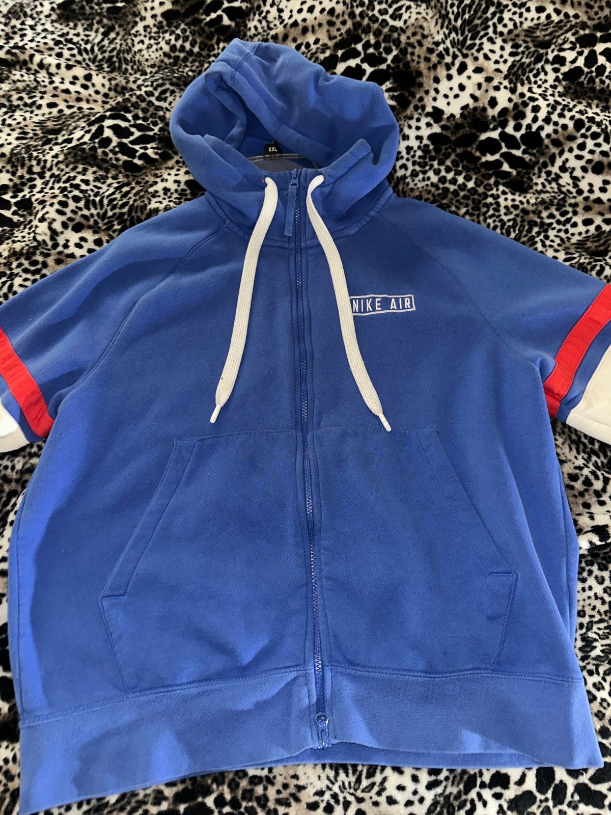 Nike Nike Air Royal Blue Zip Up Hoodie Size US M / EU 48-50 / 2 - 2 Thumbnail