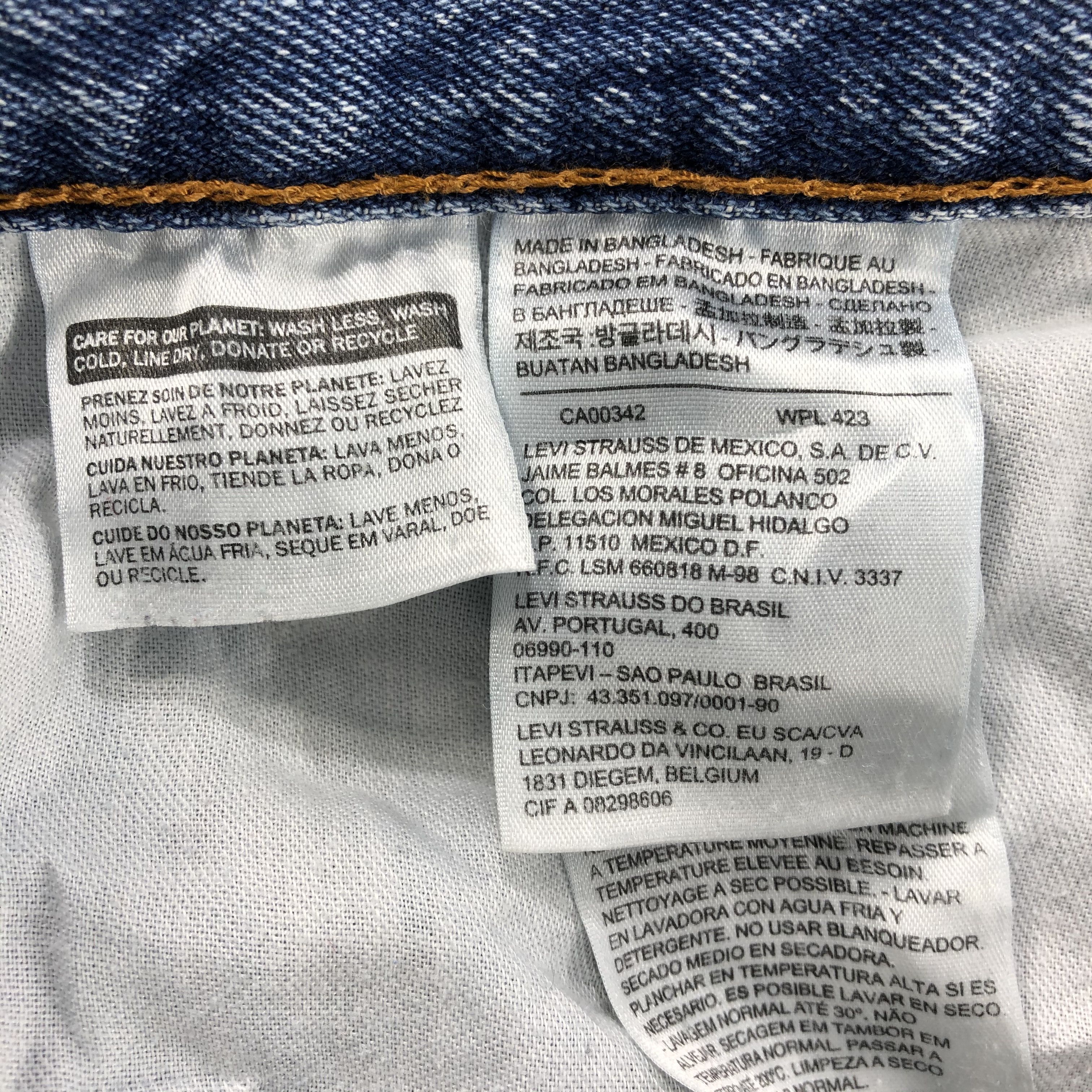 Levi's × Vintage Vintage Blue Wash Levis 505 Jeans-JM1832 Size US 35 - 10 Thumbnail