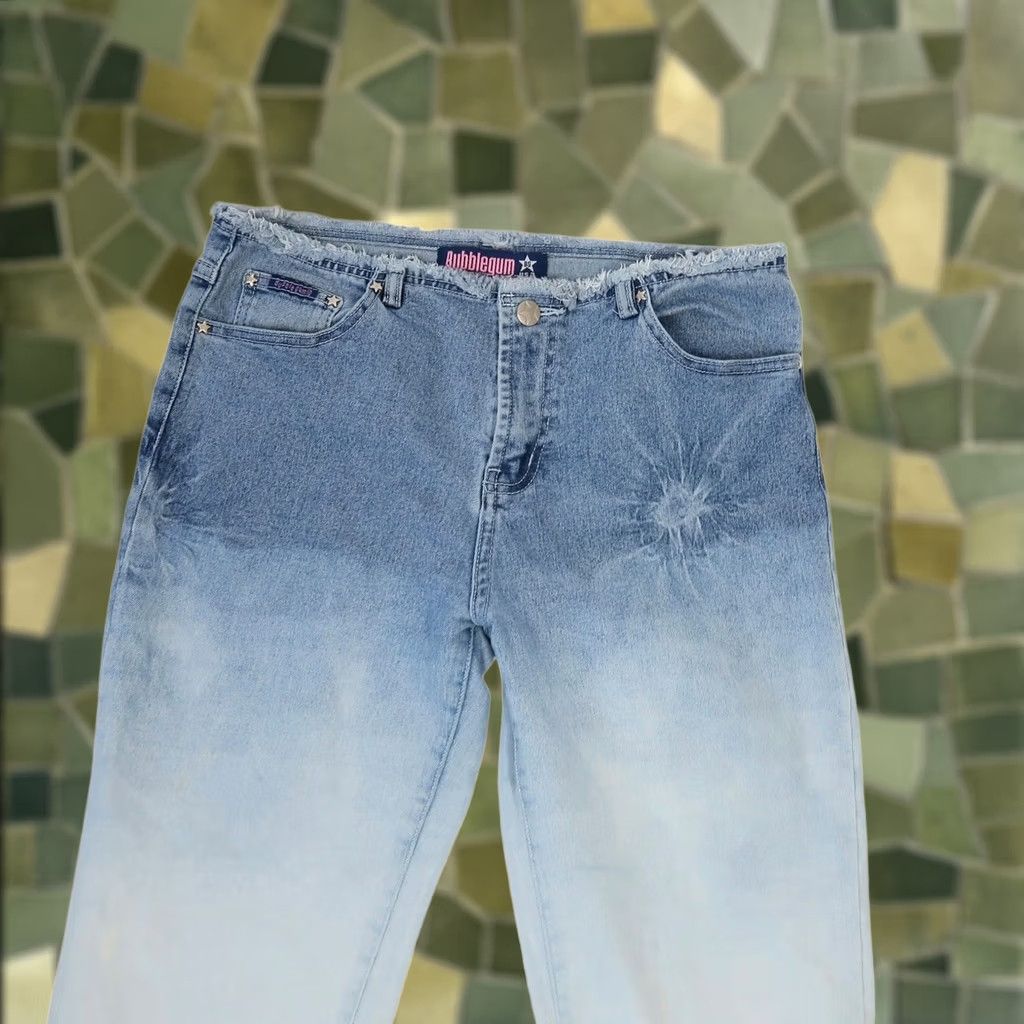 Vintage VINTAGE Bubblegum JeansFlared Bootcut Jeans Women 10 Blue Light Wash 90s Y2K Flared 31in Inseam Size 32" / US 10 / IT 46 - 1 Thumbnail