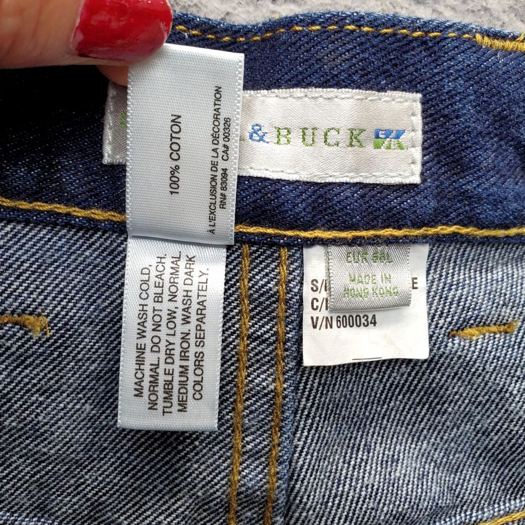 Cutter & Buck Cutter & Buck Jeans Mens 40T Blue High Rise Medium Wash 5-Pocket Straight Leg Mens Size 40 Blue 5-Pocket Denim Jeans Size US 40 / EU 56 - 7 Thumbnail