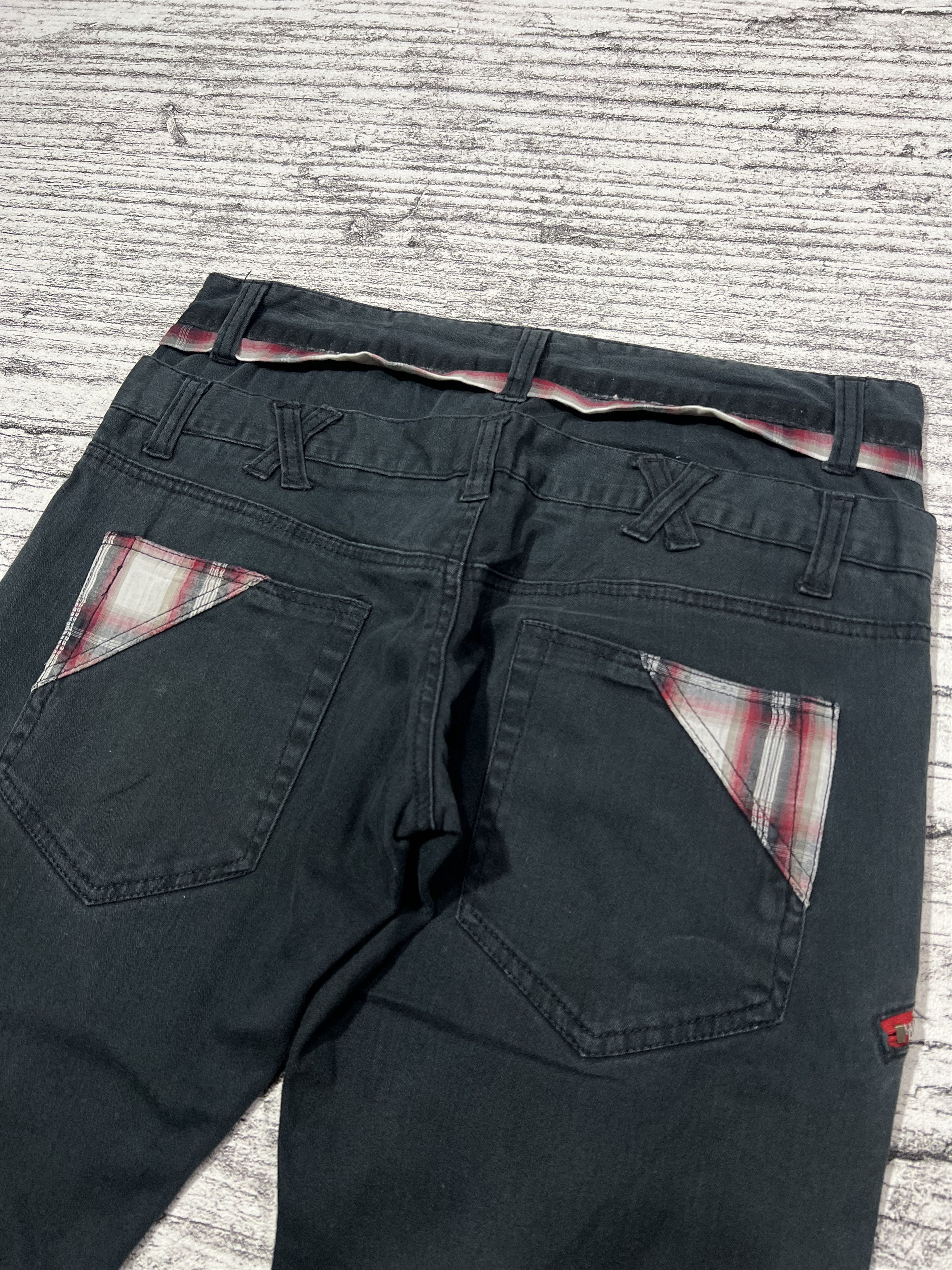 Japanese Brand 2000s Archival Hysteric Bootcut Flare Double Waist y2k Ifsix Size US 33 - 3 Thumbnail
