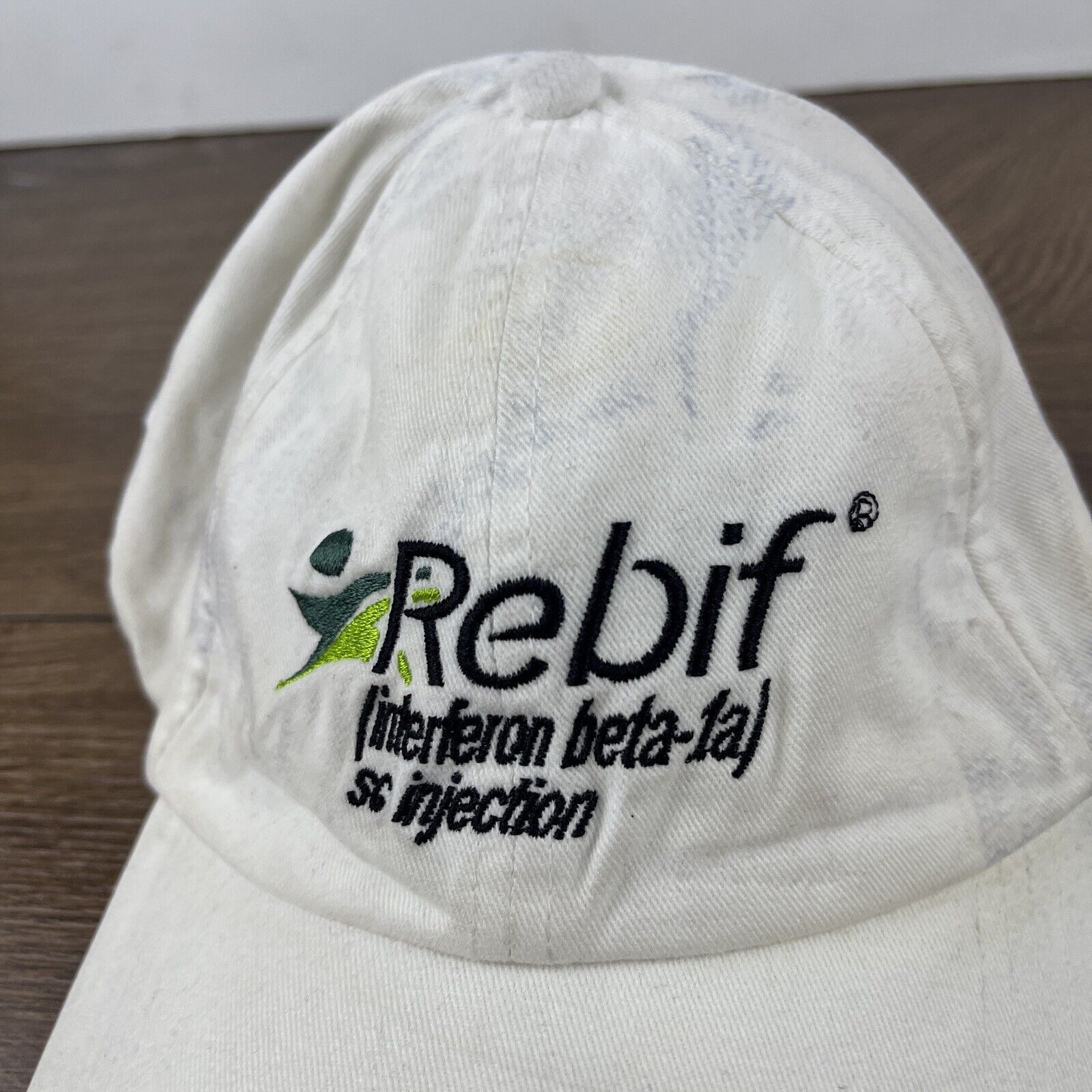 Other Rebif Hat Beta Fal Injection White Hat Adjustable Adult Size Size ONE SIZE - 6 Thumbnail
