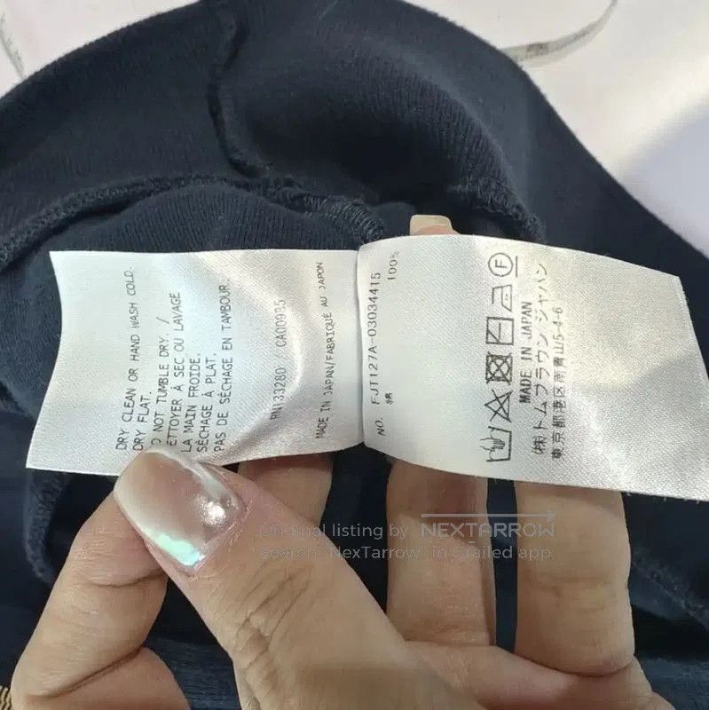 Thom Browne Thom Browne Women's Navy Cotton Jacket . Size L / US 10 / IT 46 - 5 Thumbnail